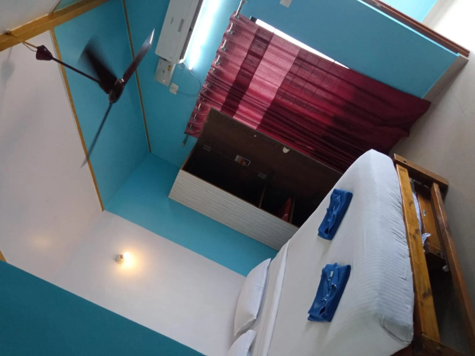 Bed in Poornima Beach Stay