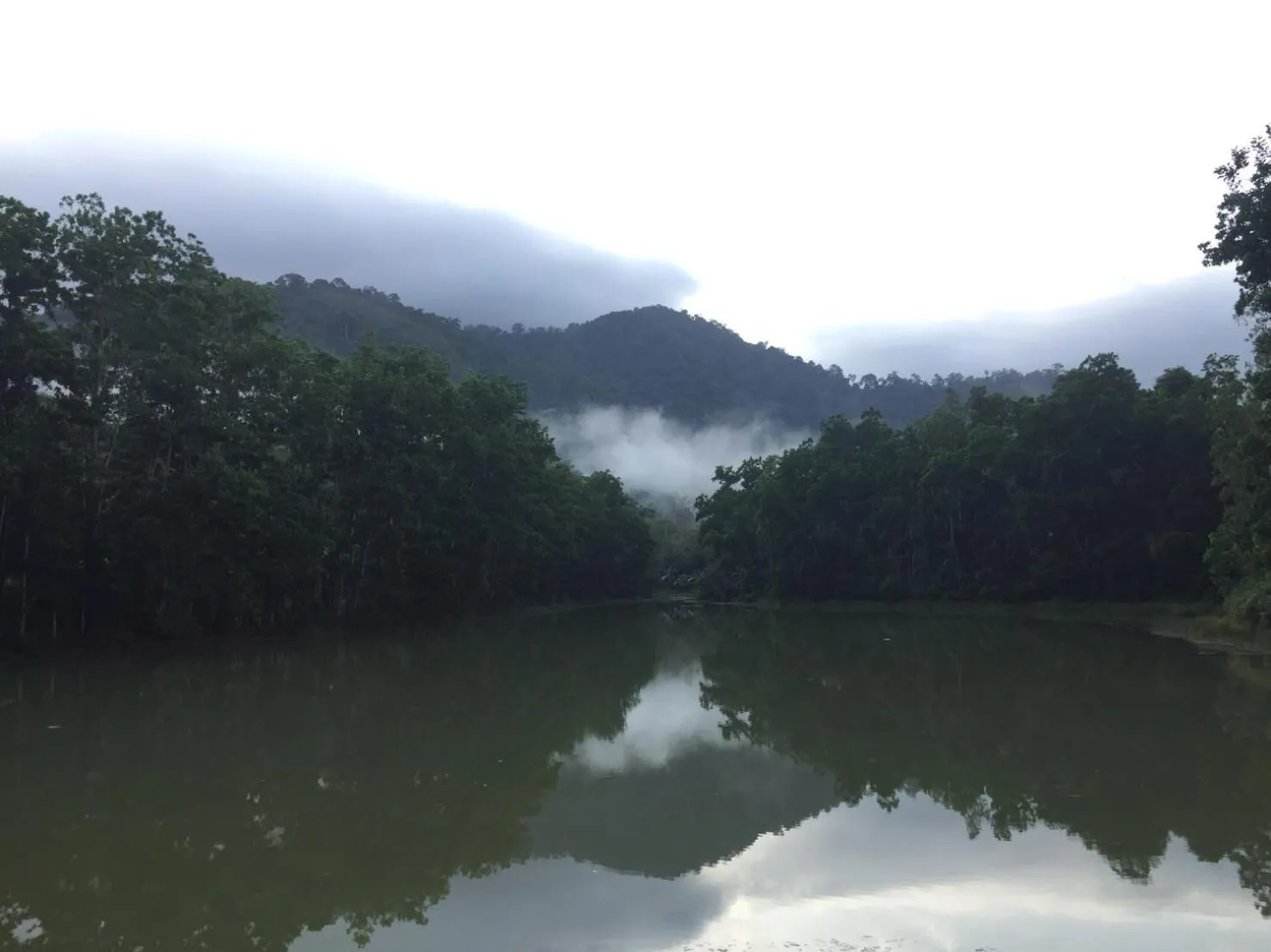 Inner courtyard view in Baansuan Suksangob Farm Stay