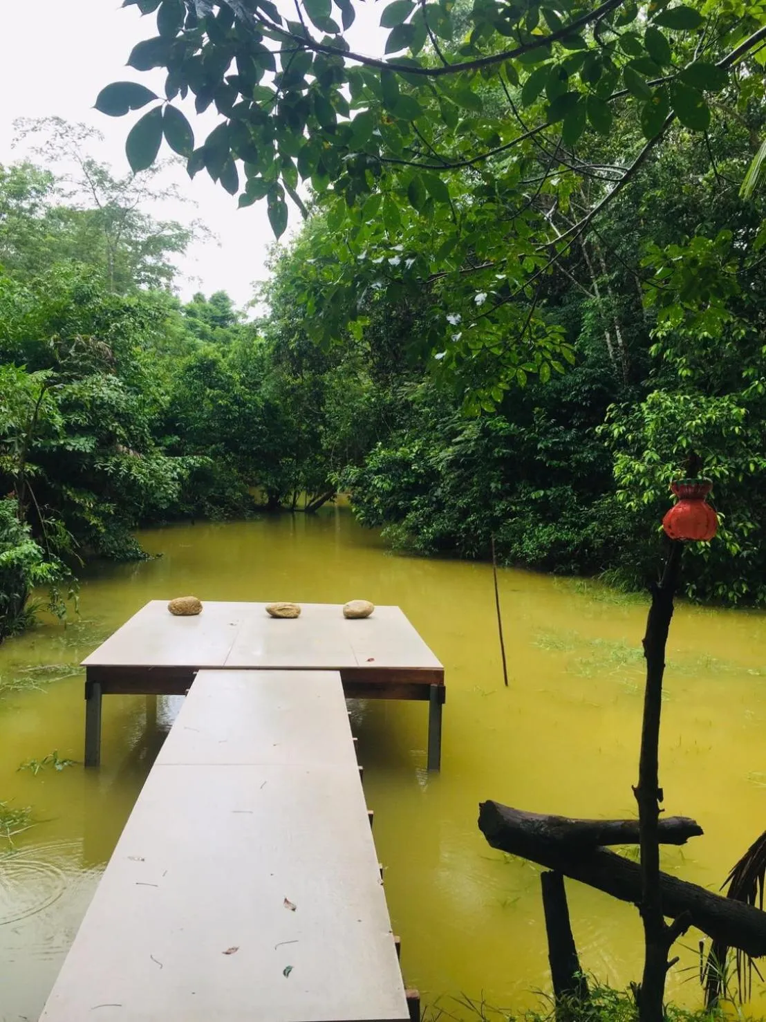 Restaurant/places to eat in Baansuan Suksangob Farm Stay