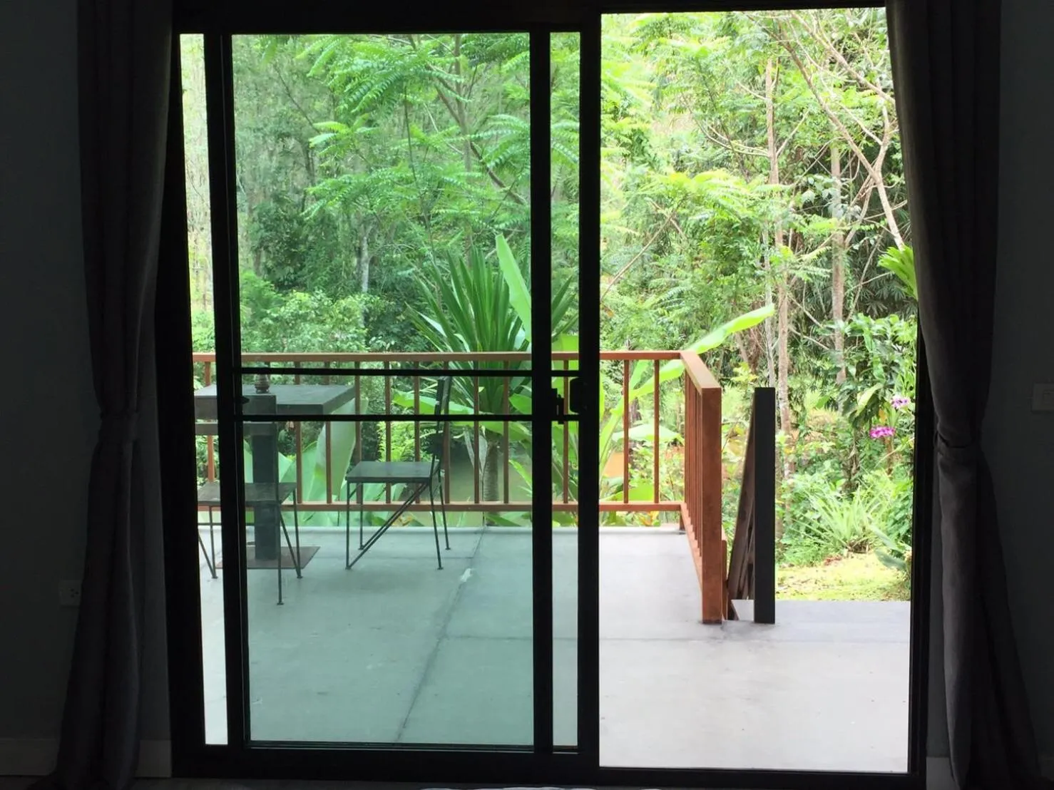 Balcony/Terrace in Baansuan Suksangob Farm Stay