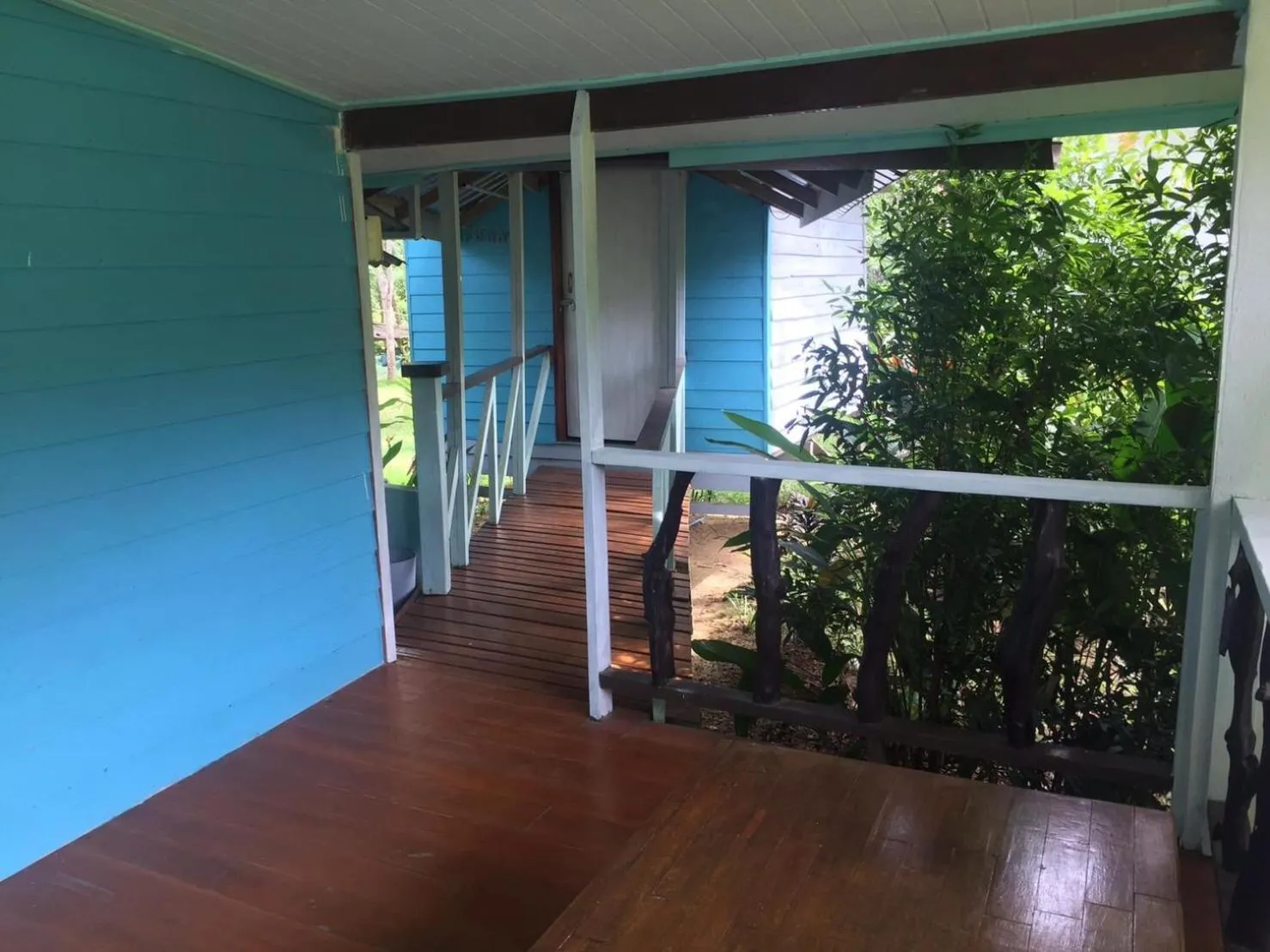 Balcony/Terrace in Baansuan Suksangob Farm Stay