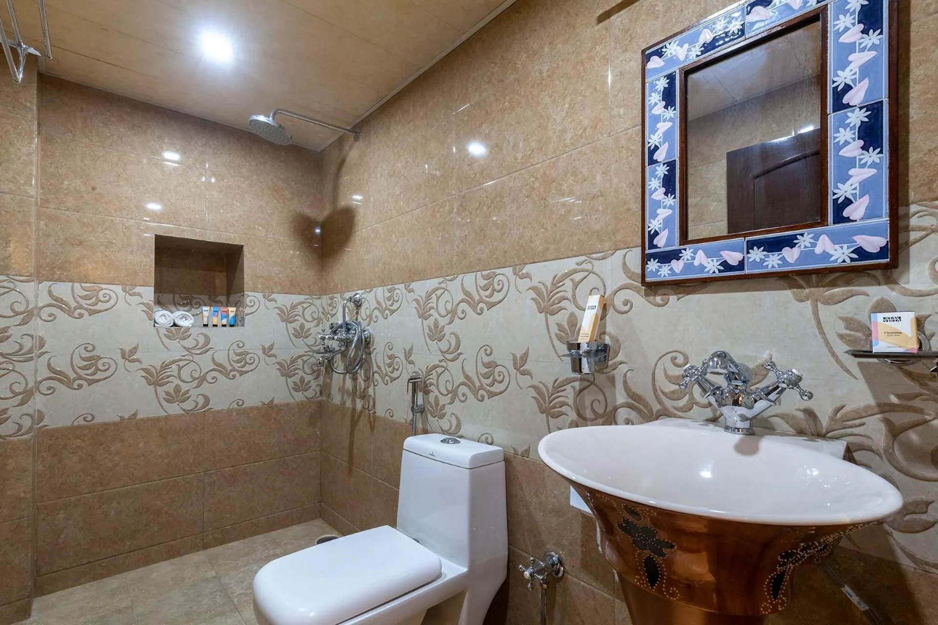 Bathroom in Sunset Escape by VEO - Part of StayVista