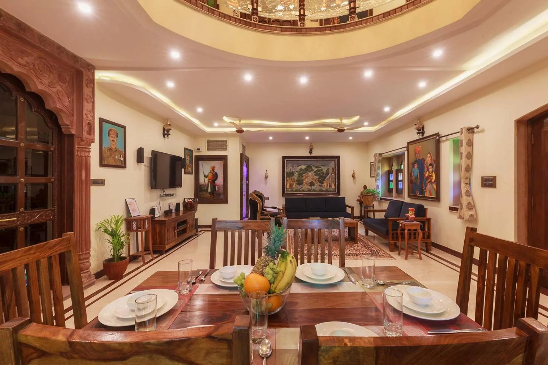 Living room in Sunset Escape by VEO - Part of StayVista