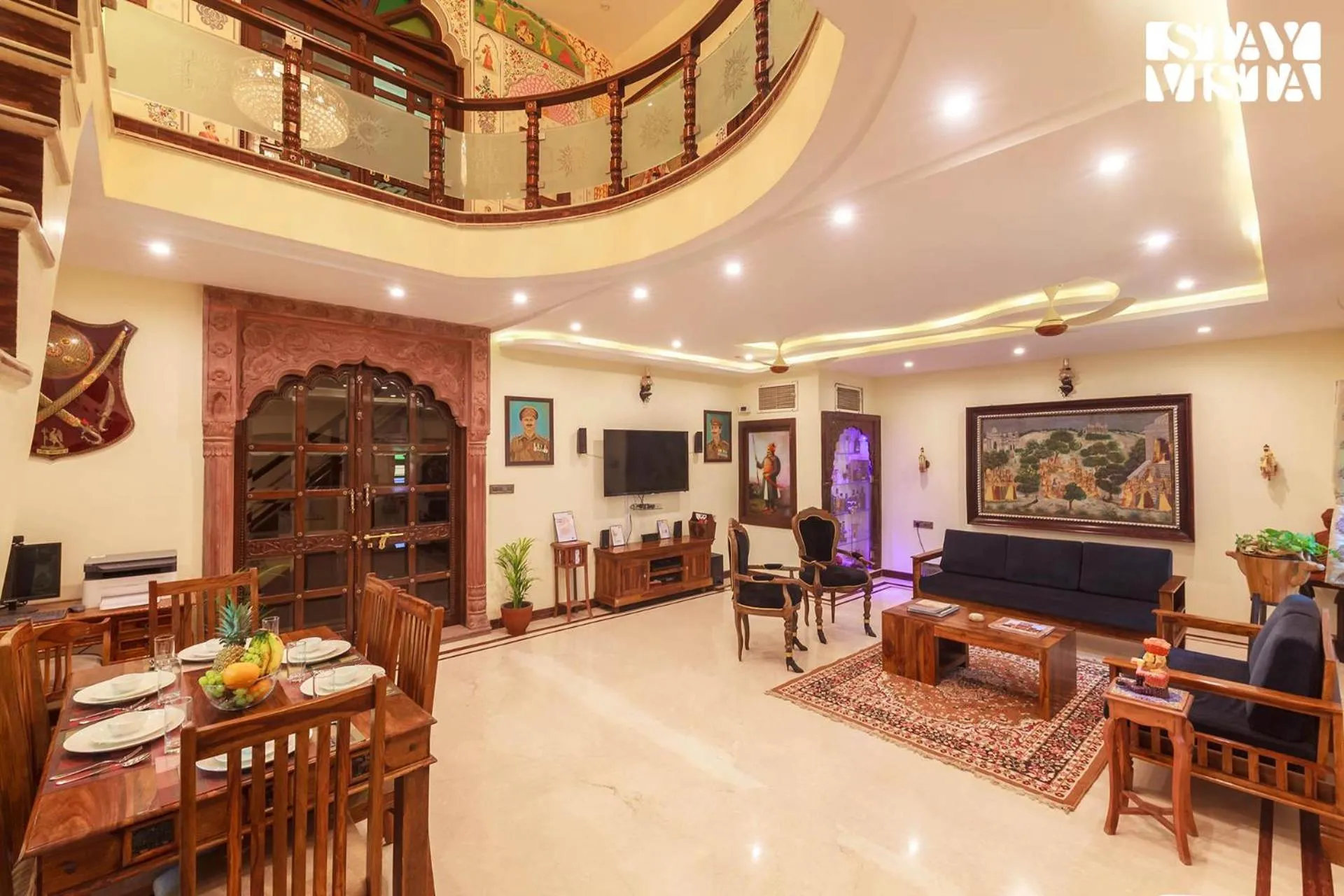 Living room in Sunset Escape by VEO - Part of StayVista
