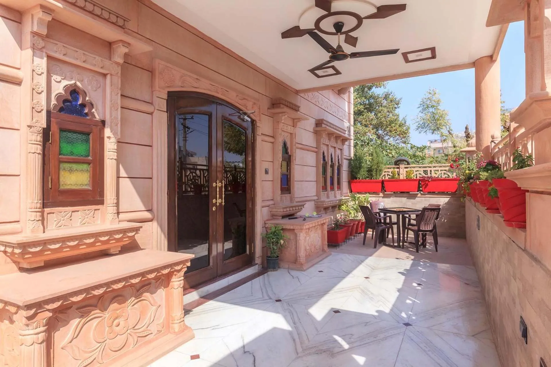 Patio in Sunset Escape by VEO - Part of StayVista