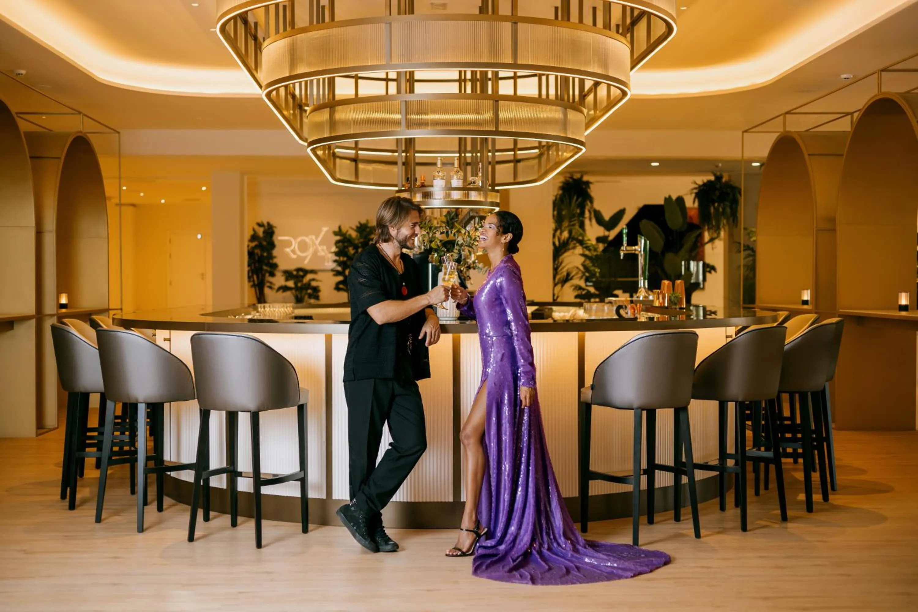 Lounge or bar in Hard Rock Hotel Marbella - Puerto Banús