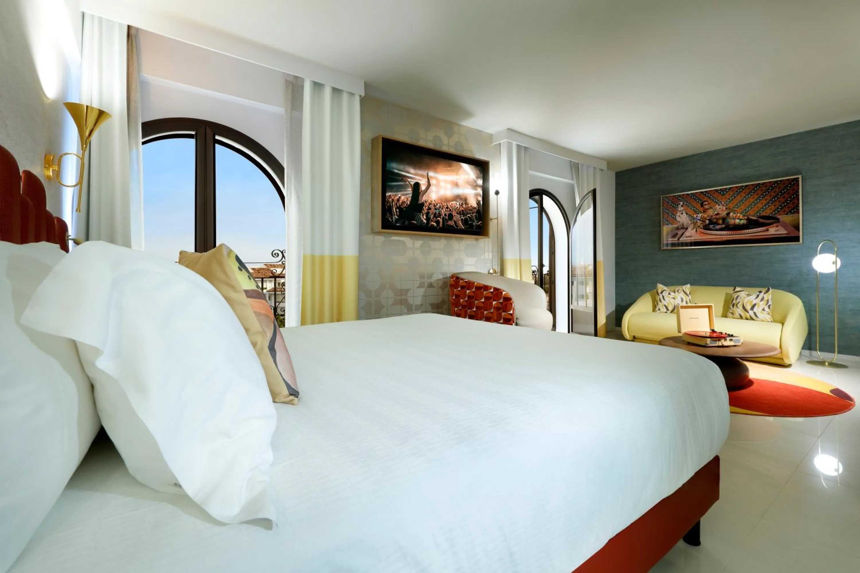 Bed in Hard Rock Hotel Marbella - Puerto Banús