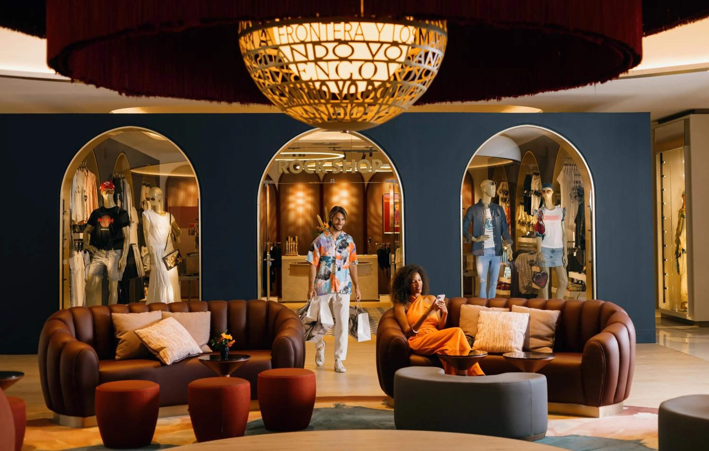 On-site shops in Hard Rock Hotel Marbella - Puerto Banús