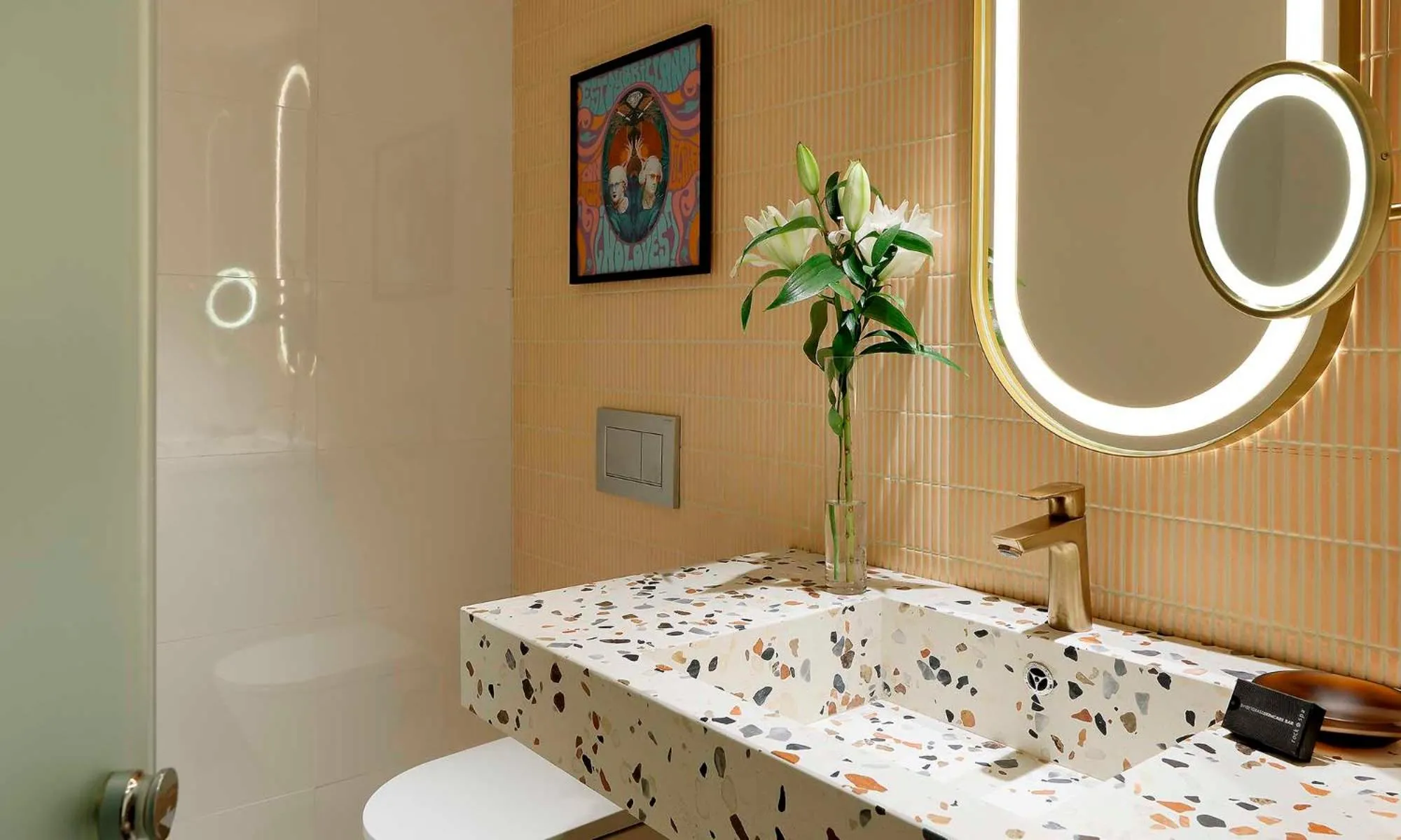 Shower in Hard Rock Hotel Marbella - Puerto Banús