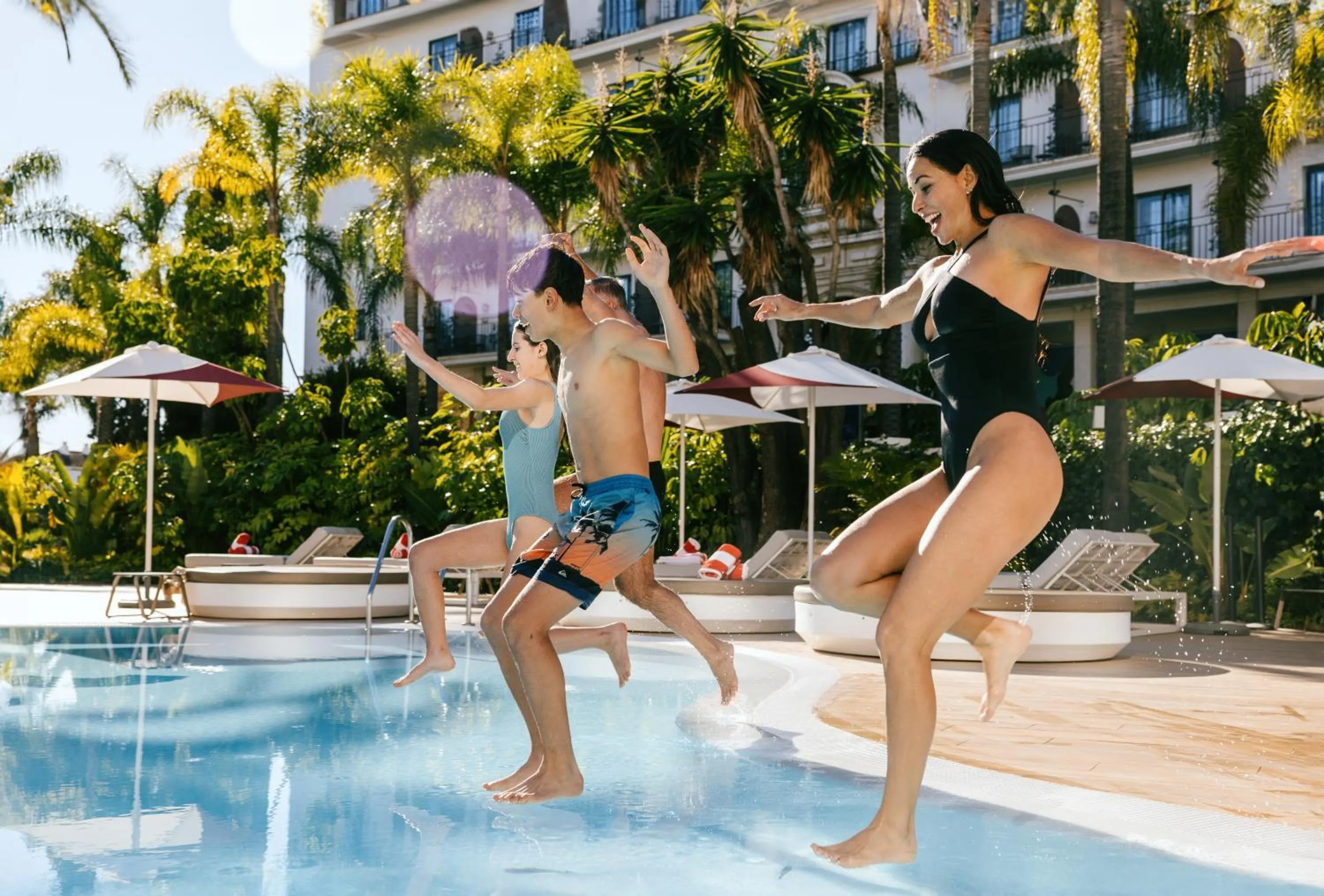 Swimming pool in Hard Rock Hotel Marbella - Puerto Banús