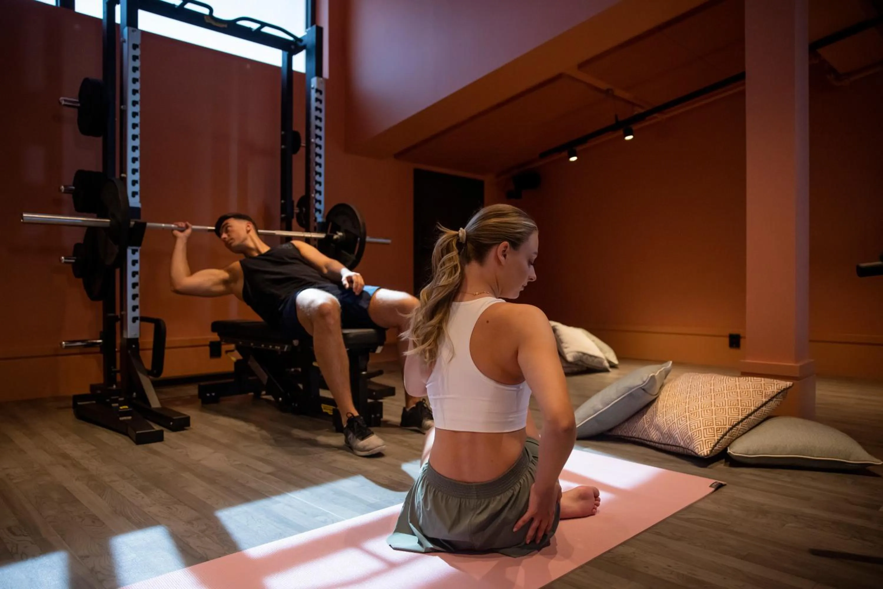 Fitness centre/facilities in Hotel Riviera