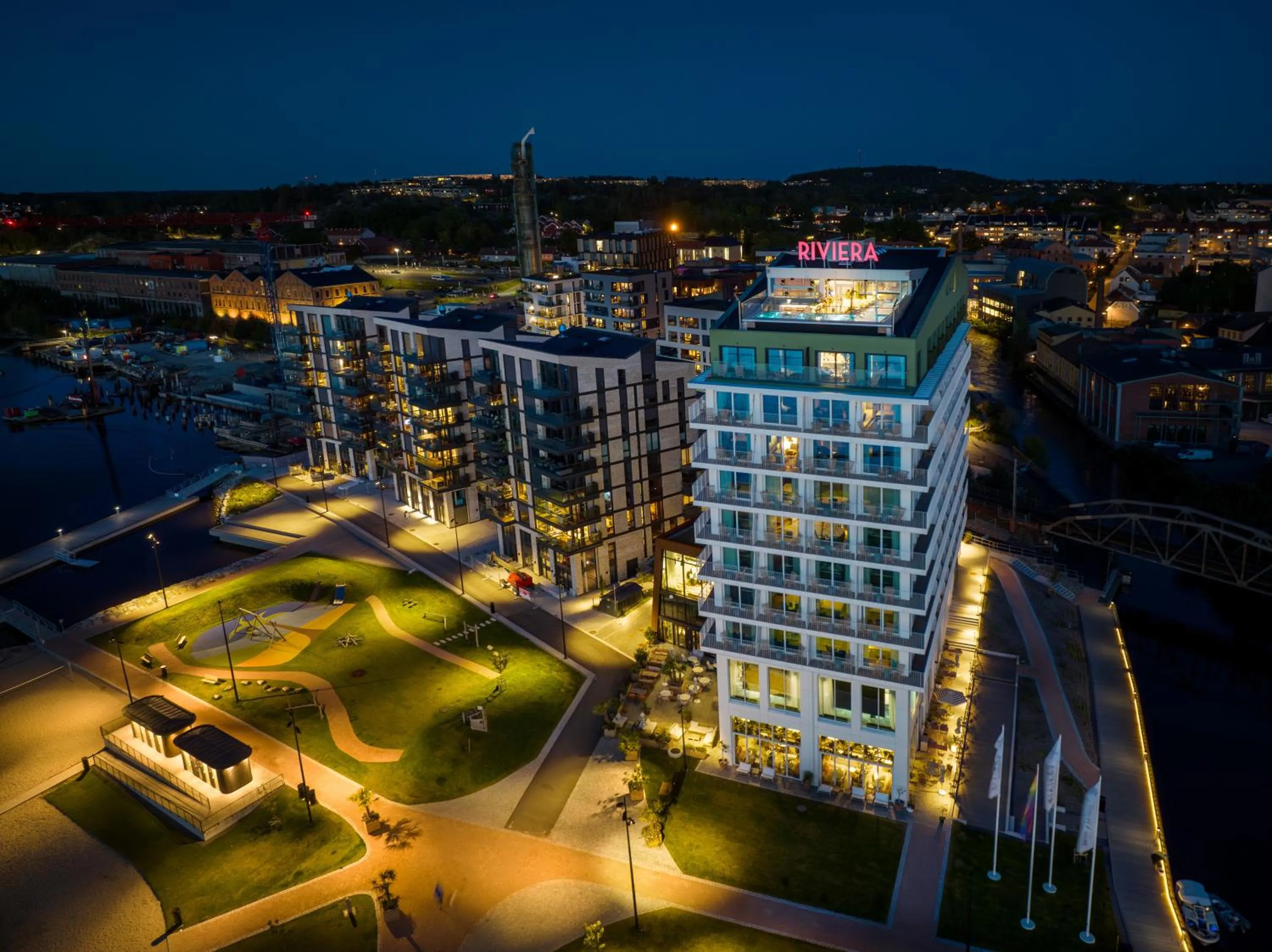 Property building in Hotel Riviera