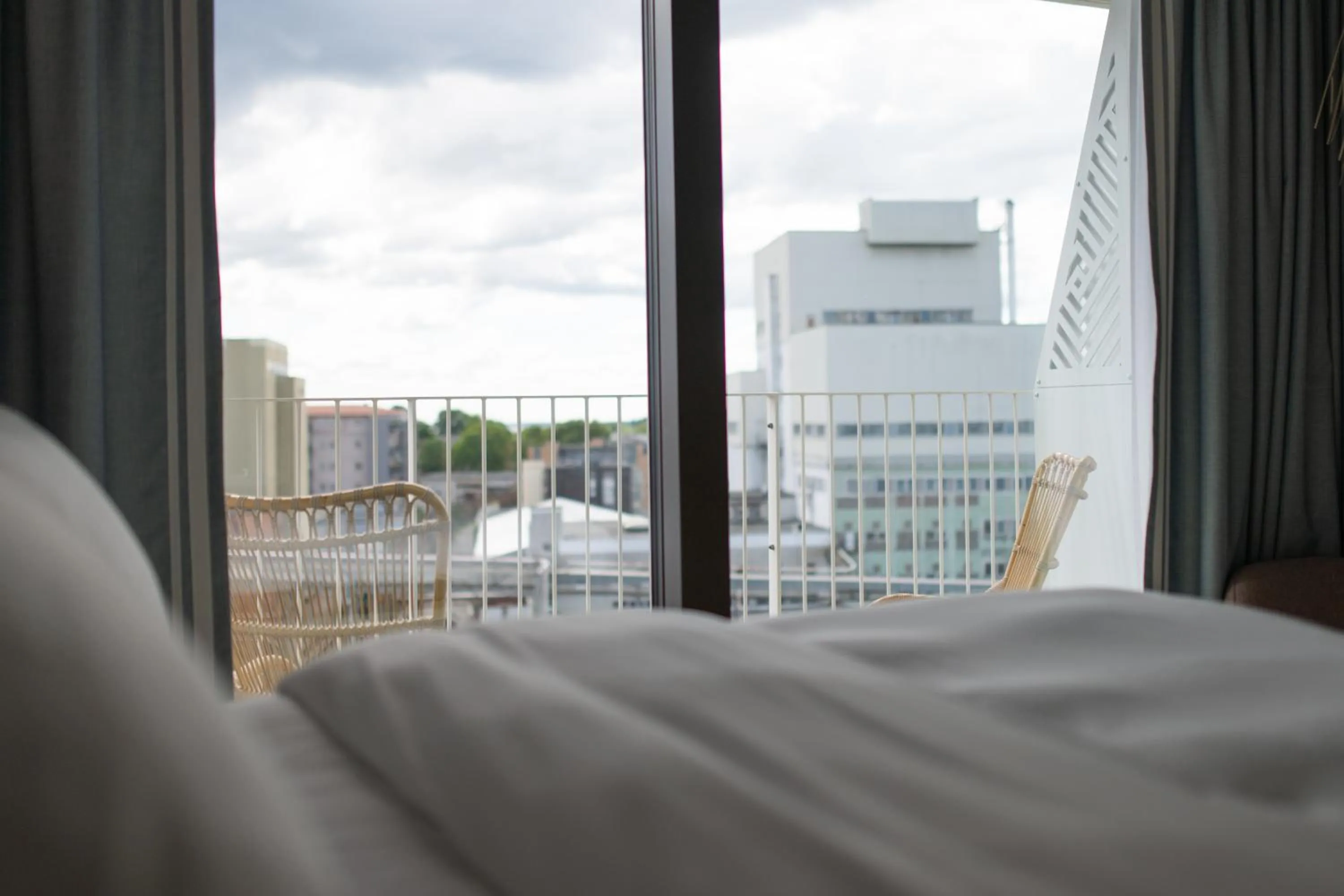 City view, Bed in Hotel Riviera