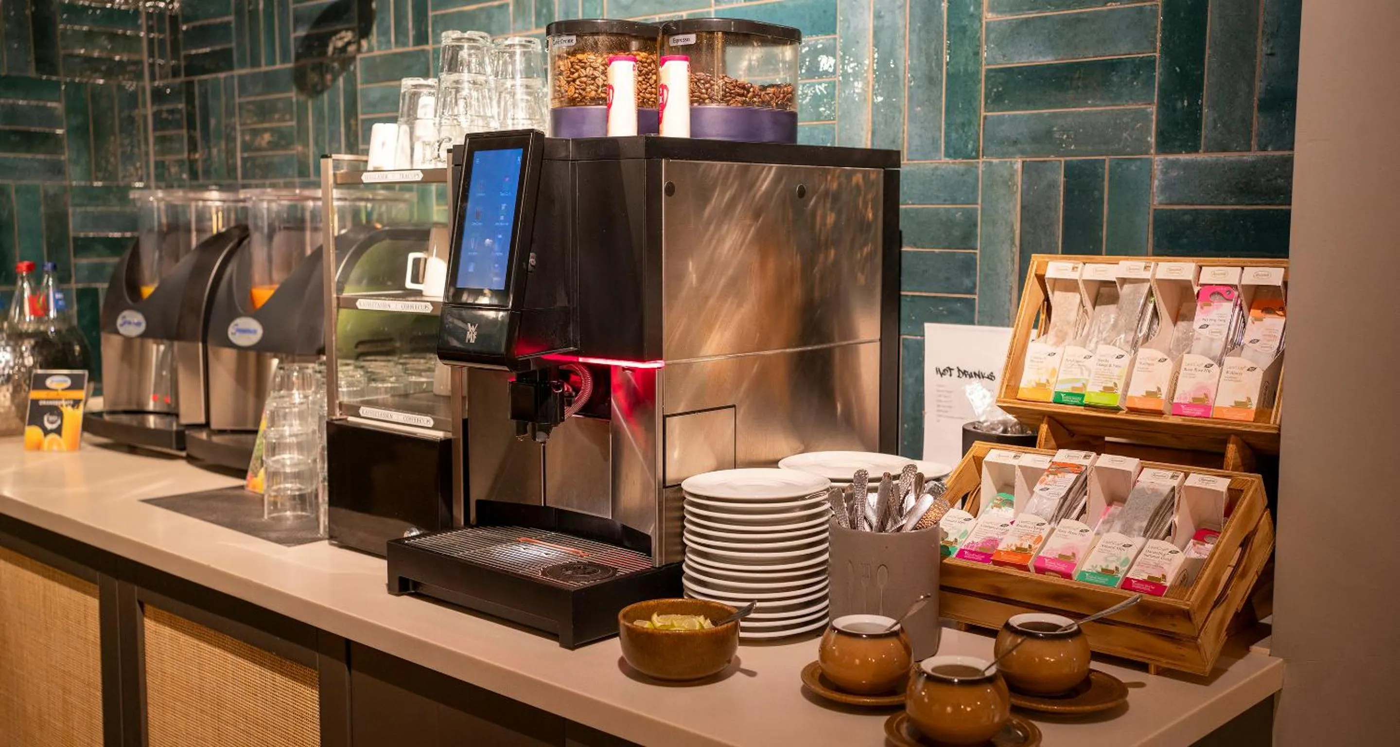 Buffet breakfast in PLAZA INN Ulm