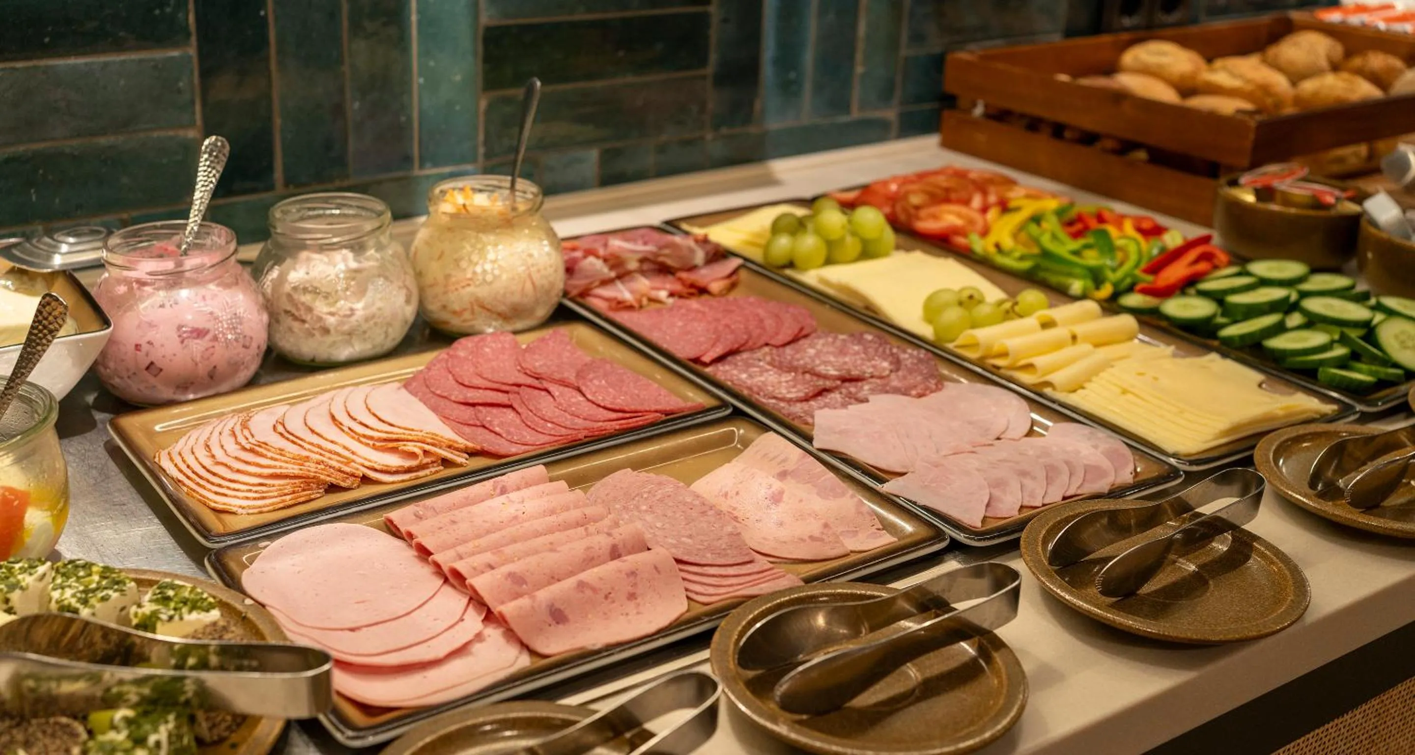 Buffet breakfast in PLAZA INN Ulm