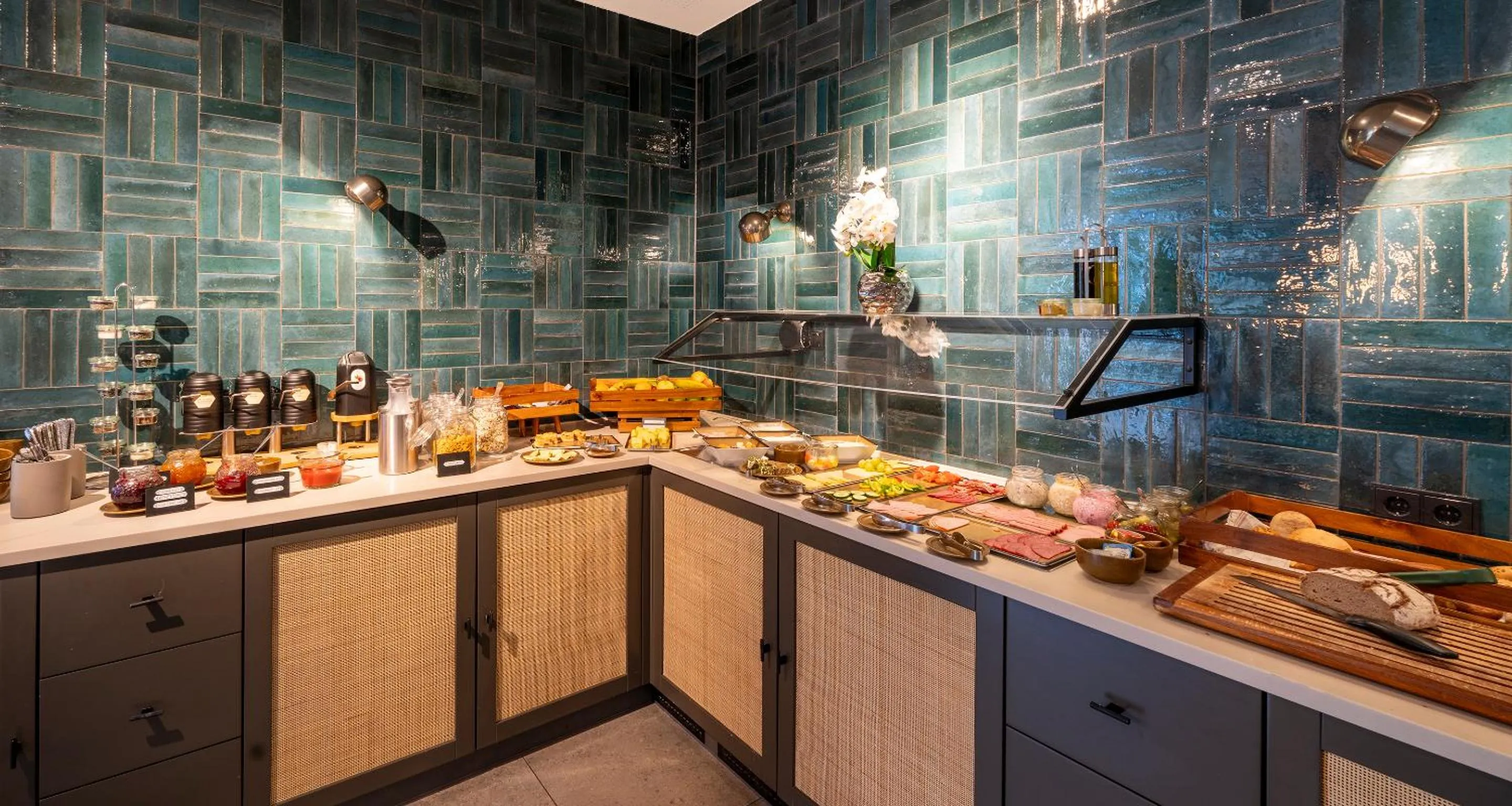 Buffet breakfast in PLAZA INN Ulm