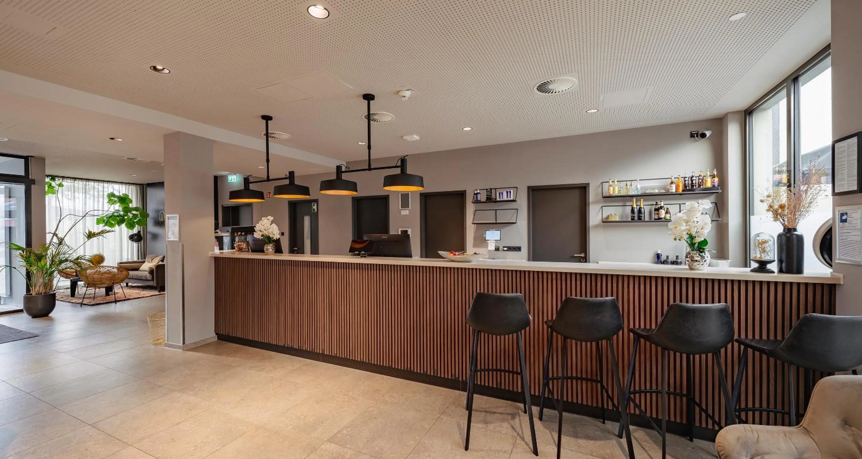 Lobby or reception in PLAZA INN Ulm