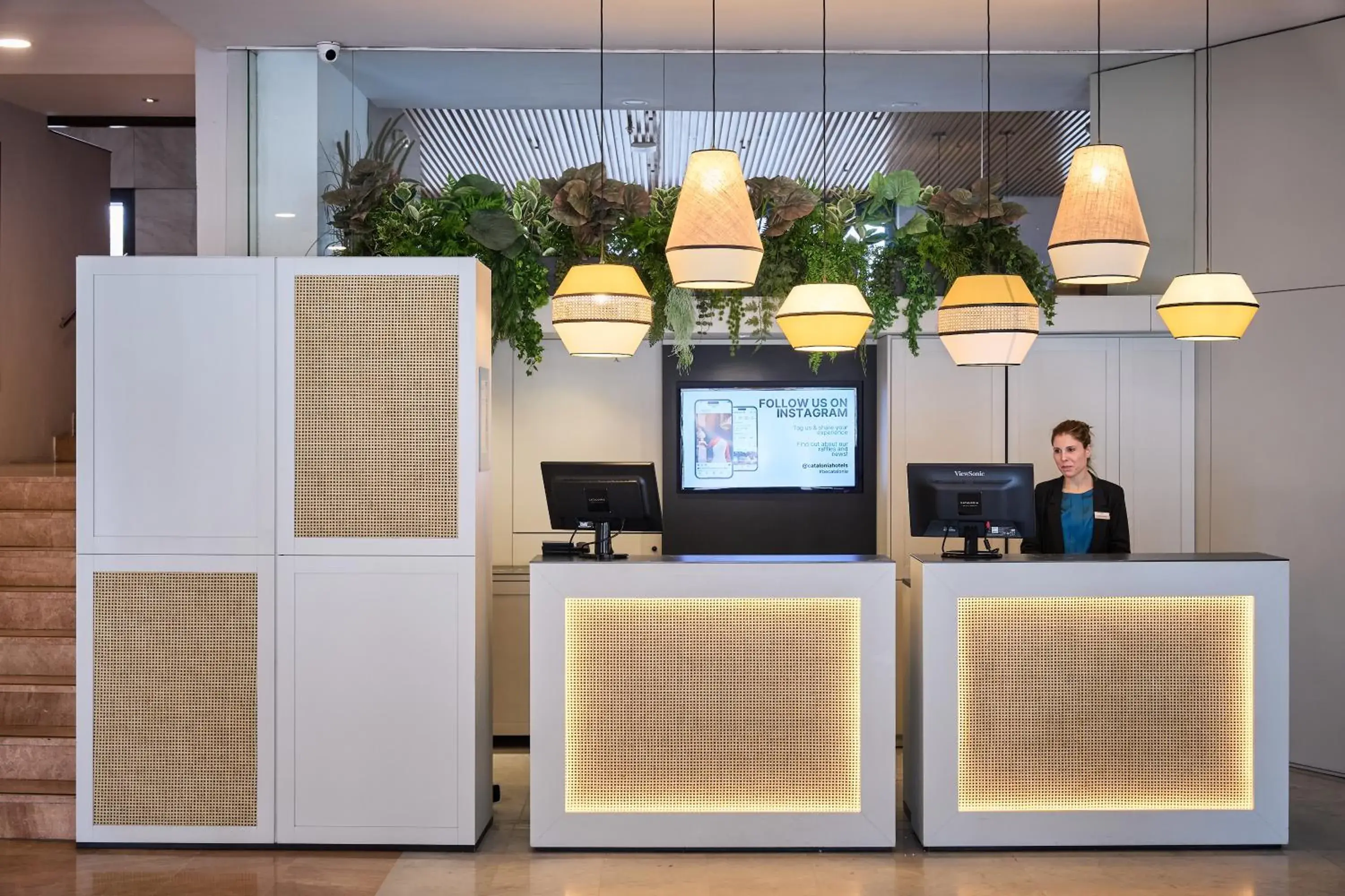 Lobby or reception in Catalonia Sabadell Lobby or reception in Catalonia Sabadell