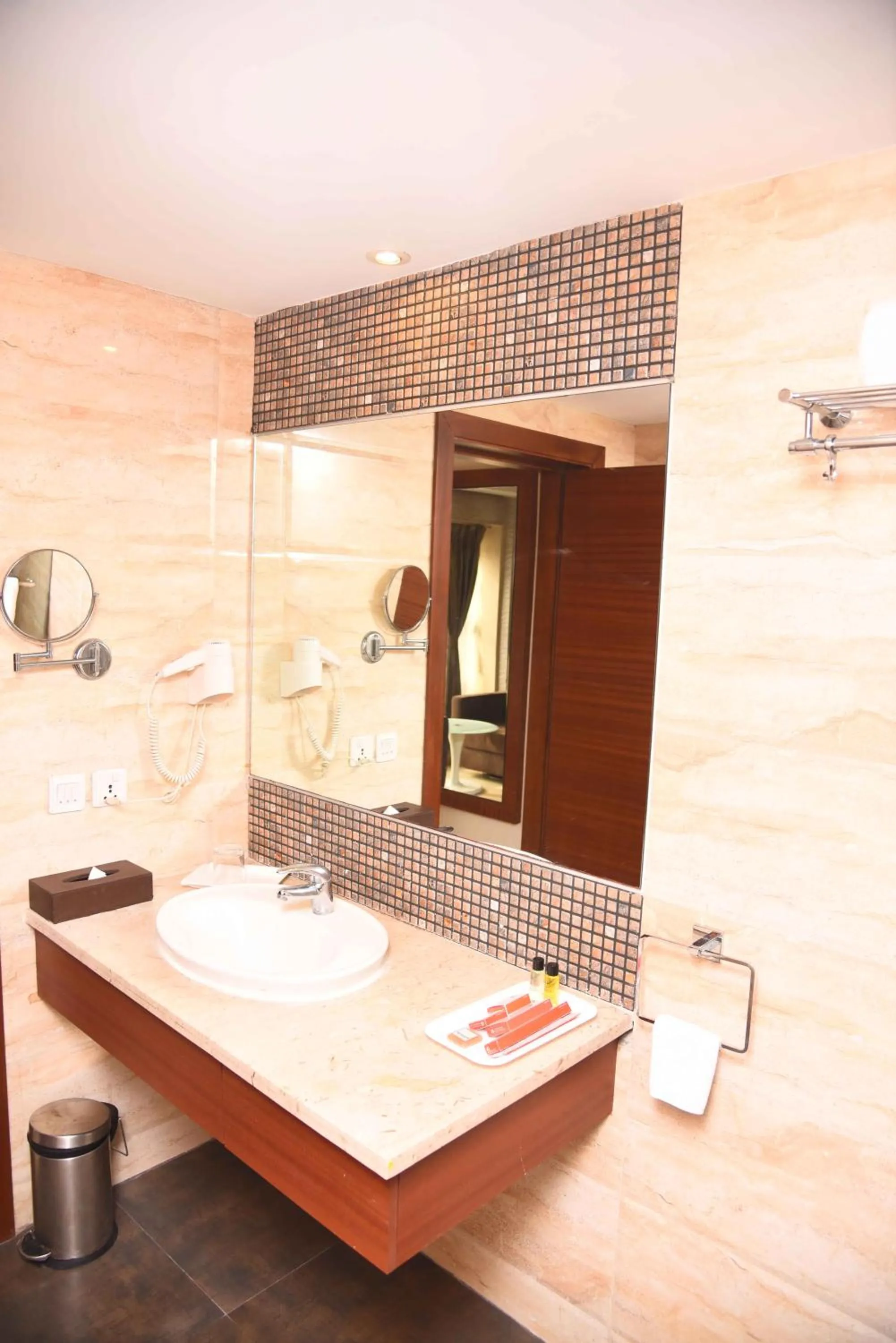 Bathroom in Celesta Hotel - Kolkata