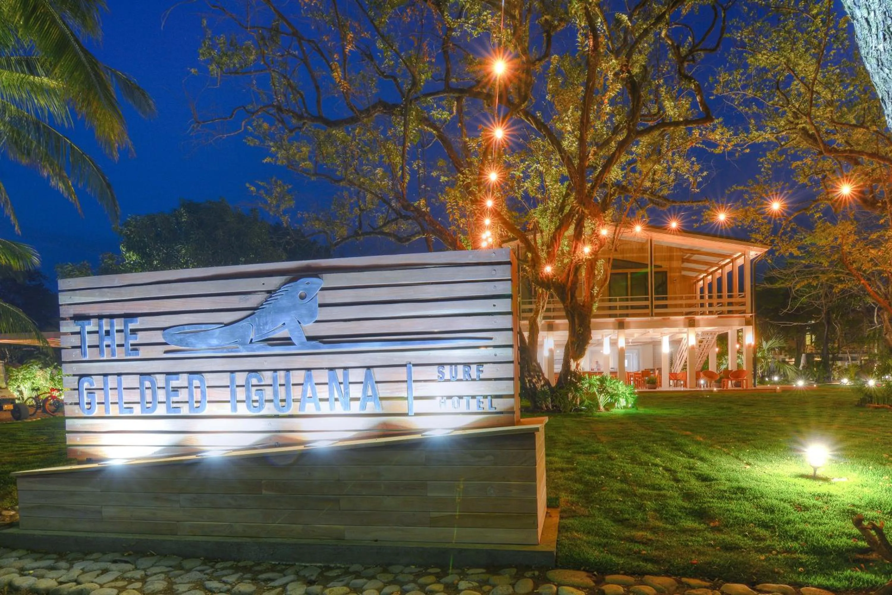 Facade/entrance in The Gilded Iguana