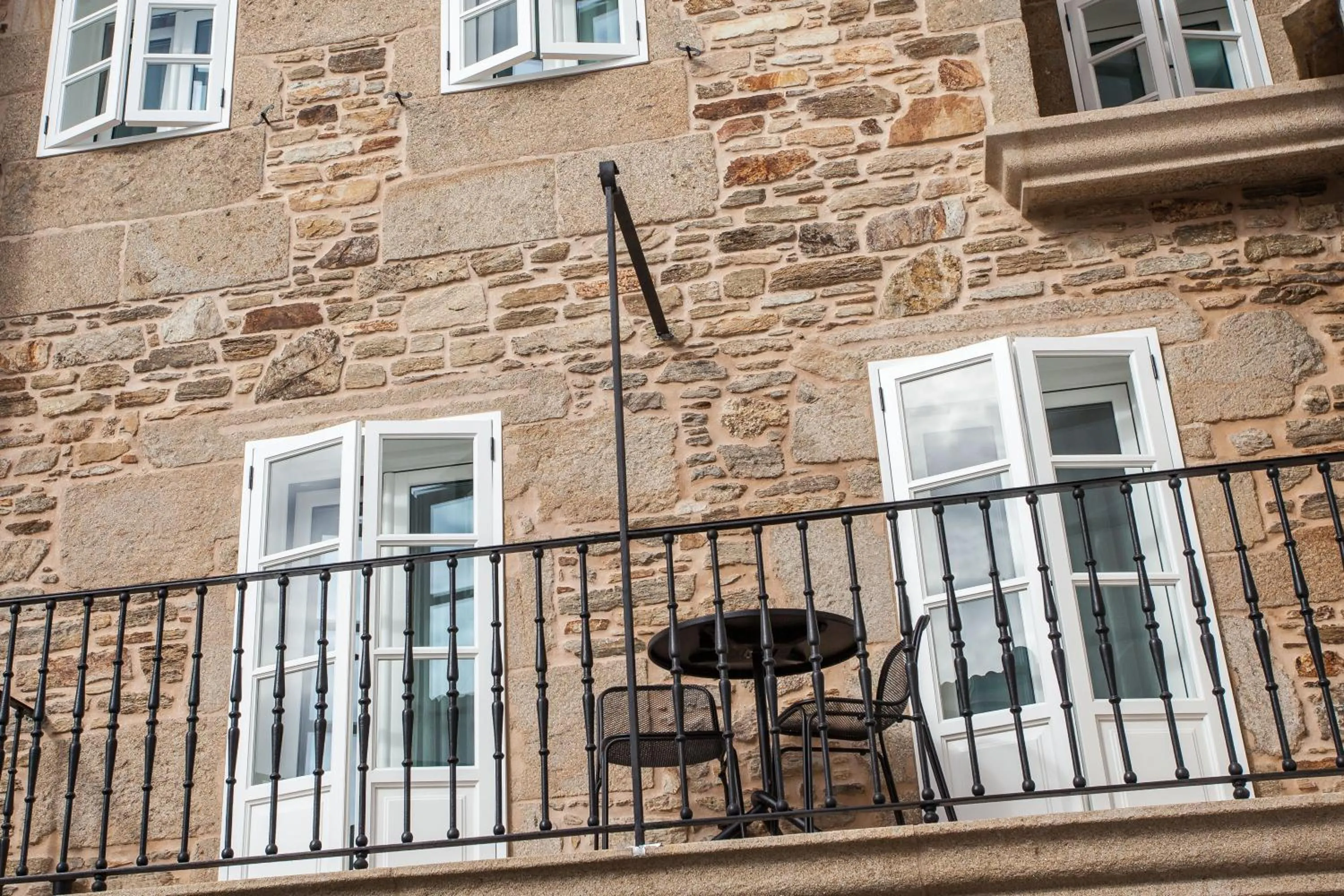 Balcony/Terrace in Hotel Plaza Obradoiro by Bossh! Hotels