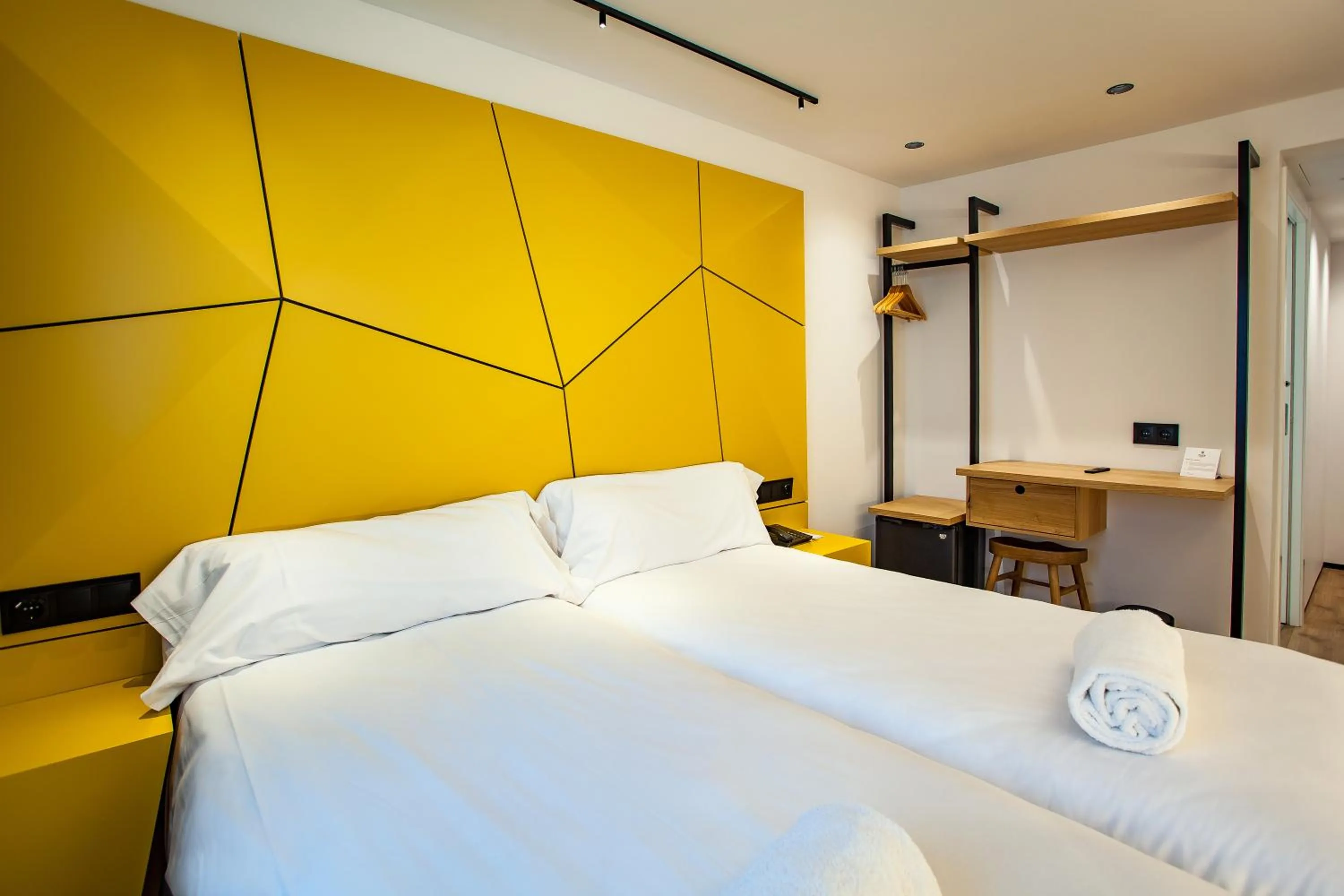 Bed in Hotel Plaza Obradoiro by Bossh! Hotels