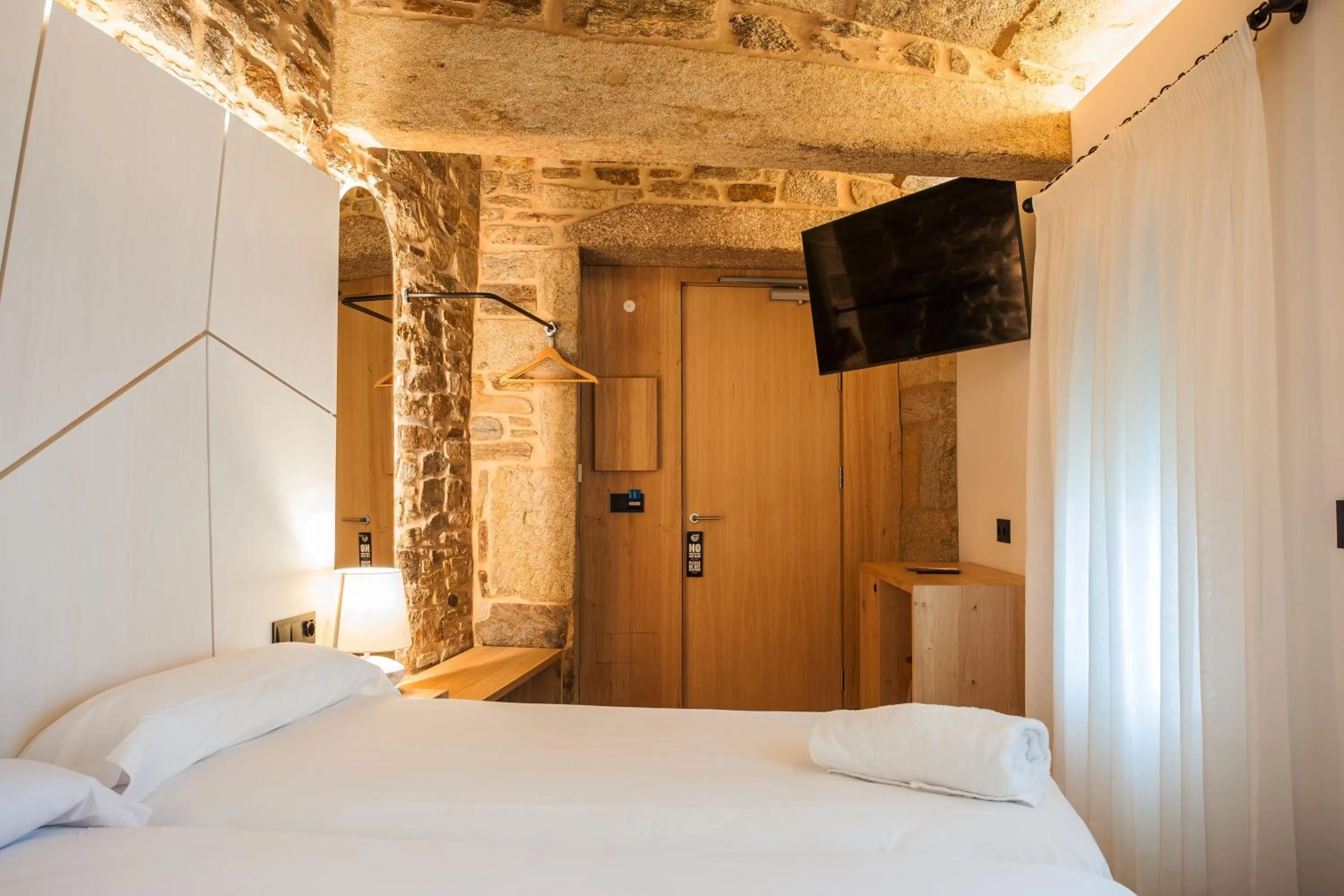 Street view, Bed in Hotel Plaza Obradoiro by Bossh! Hotels