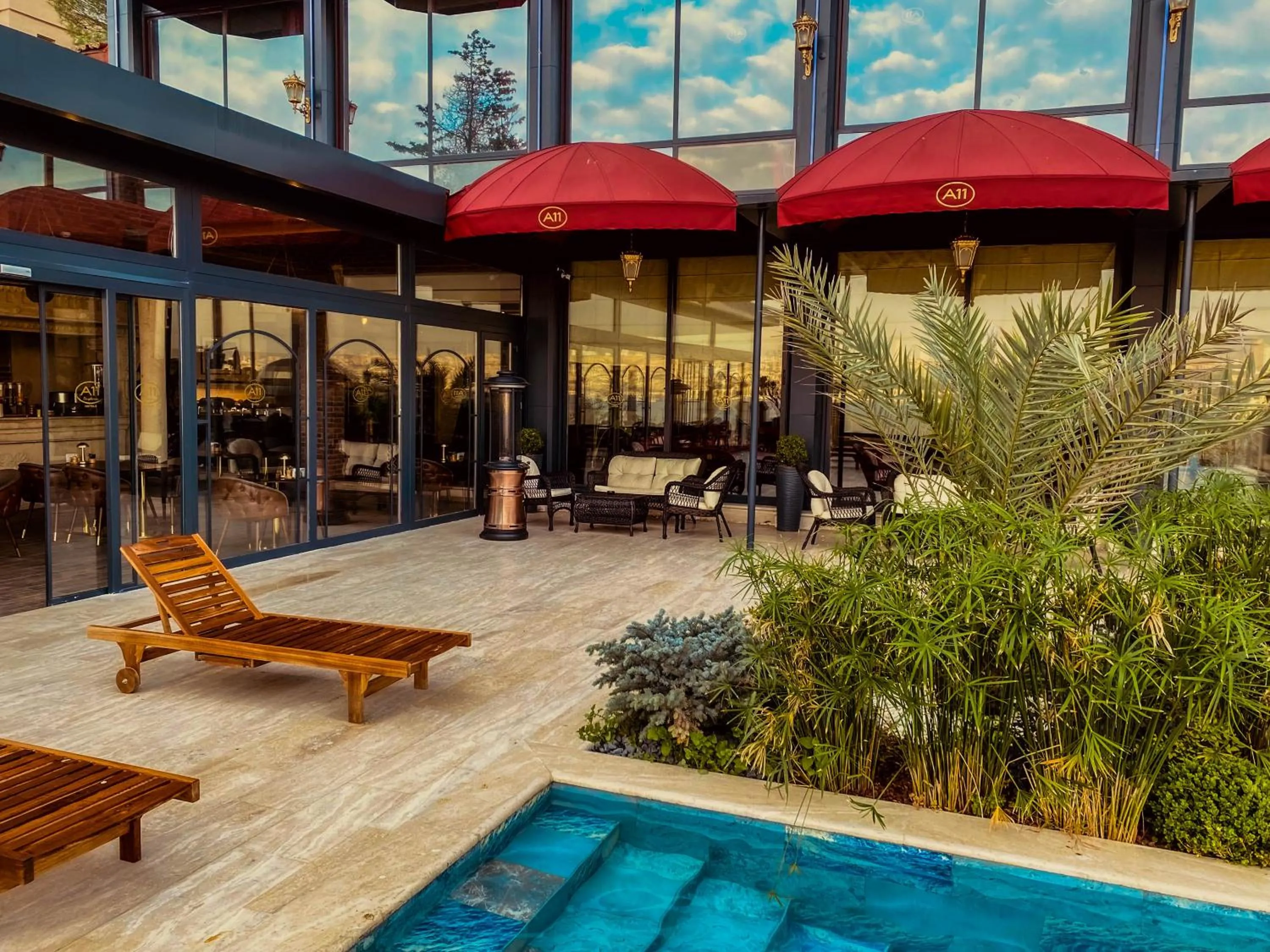 Patio in A11 HOTEL BOSPHORUS