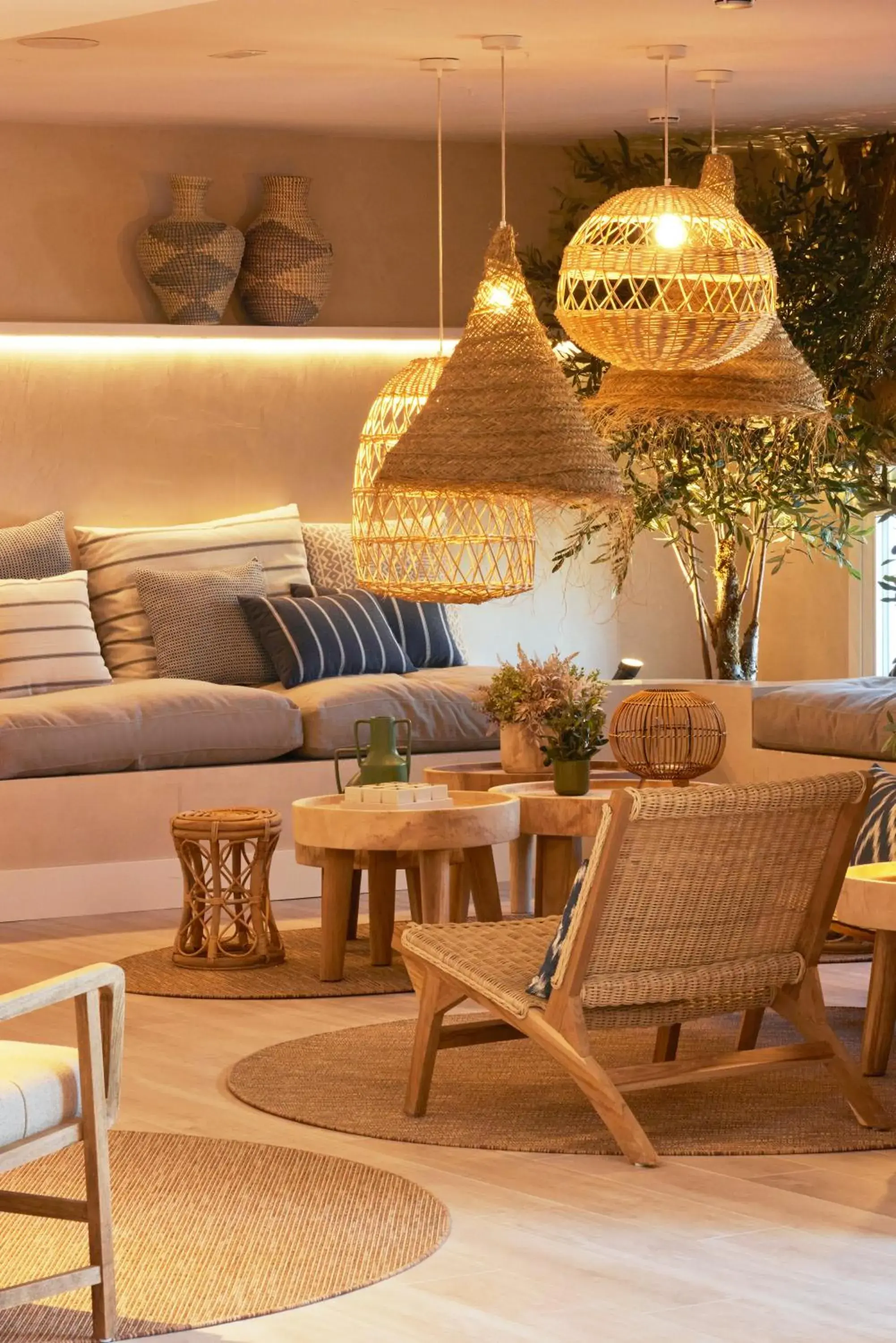 Living room in Catalonia Mirador des Port Living room in Catalonia Mirador des Port