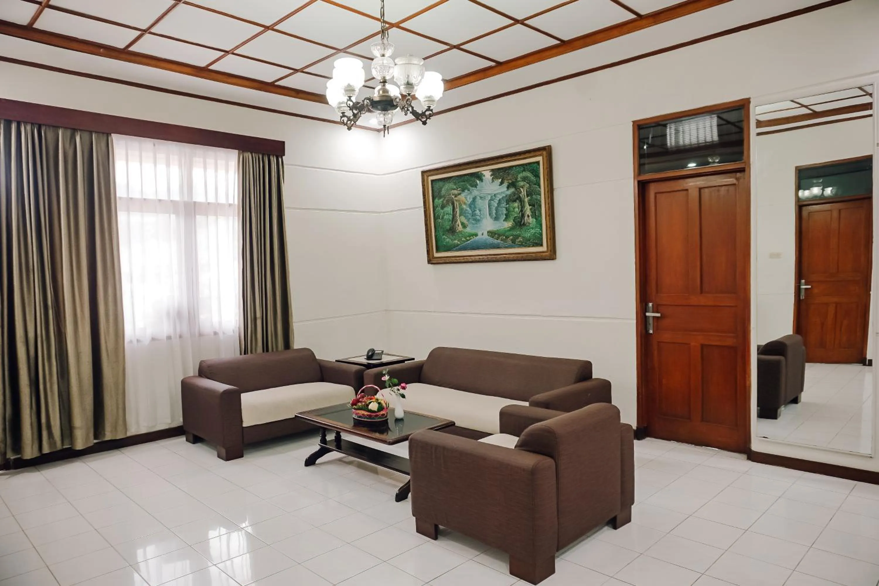 Living room in Lembah Ciater Resort Managed by Sahid