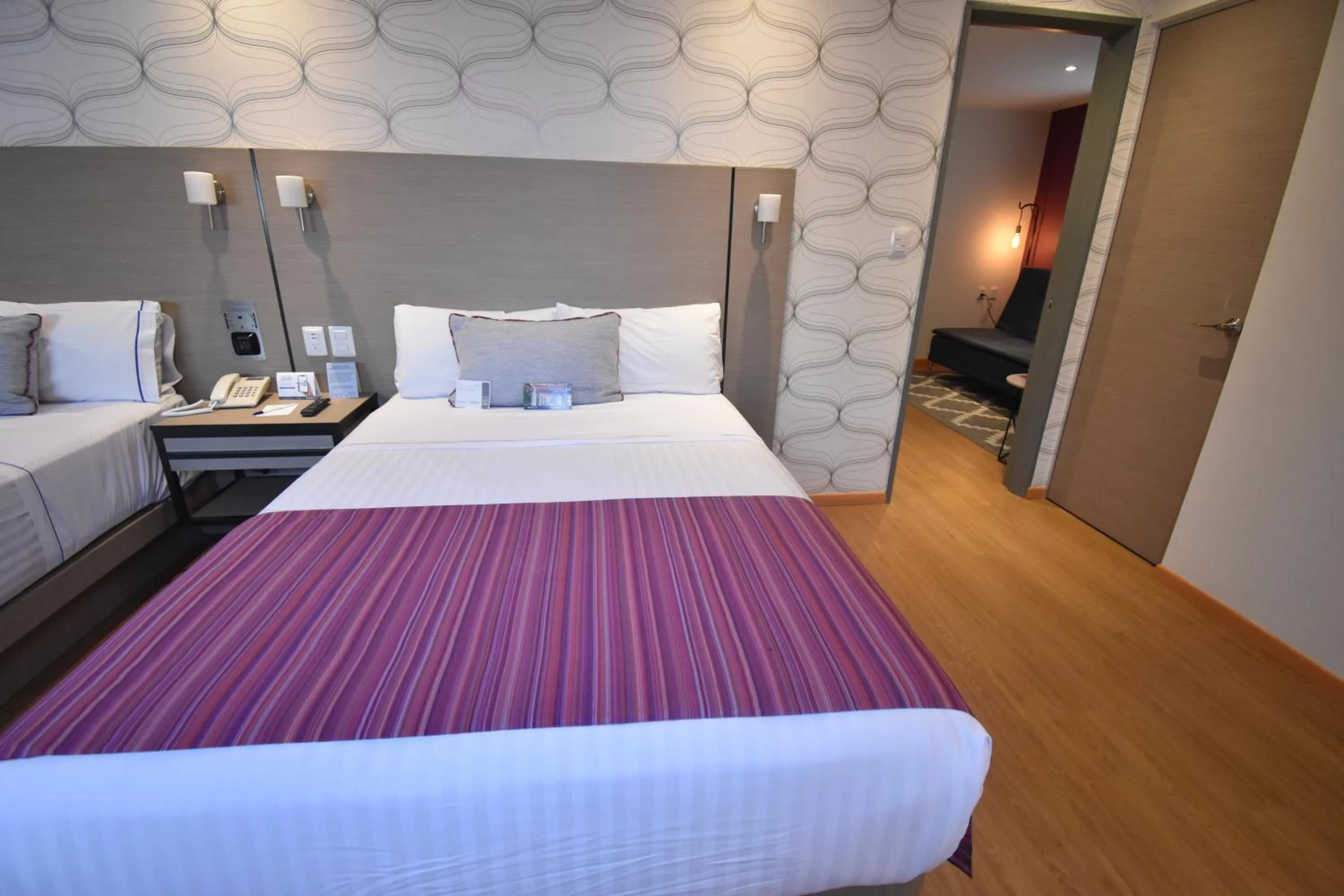 Bed in KALI Ciudadela Mexico City