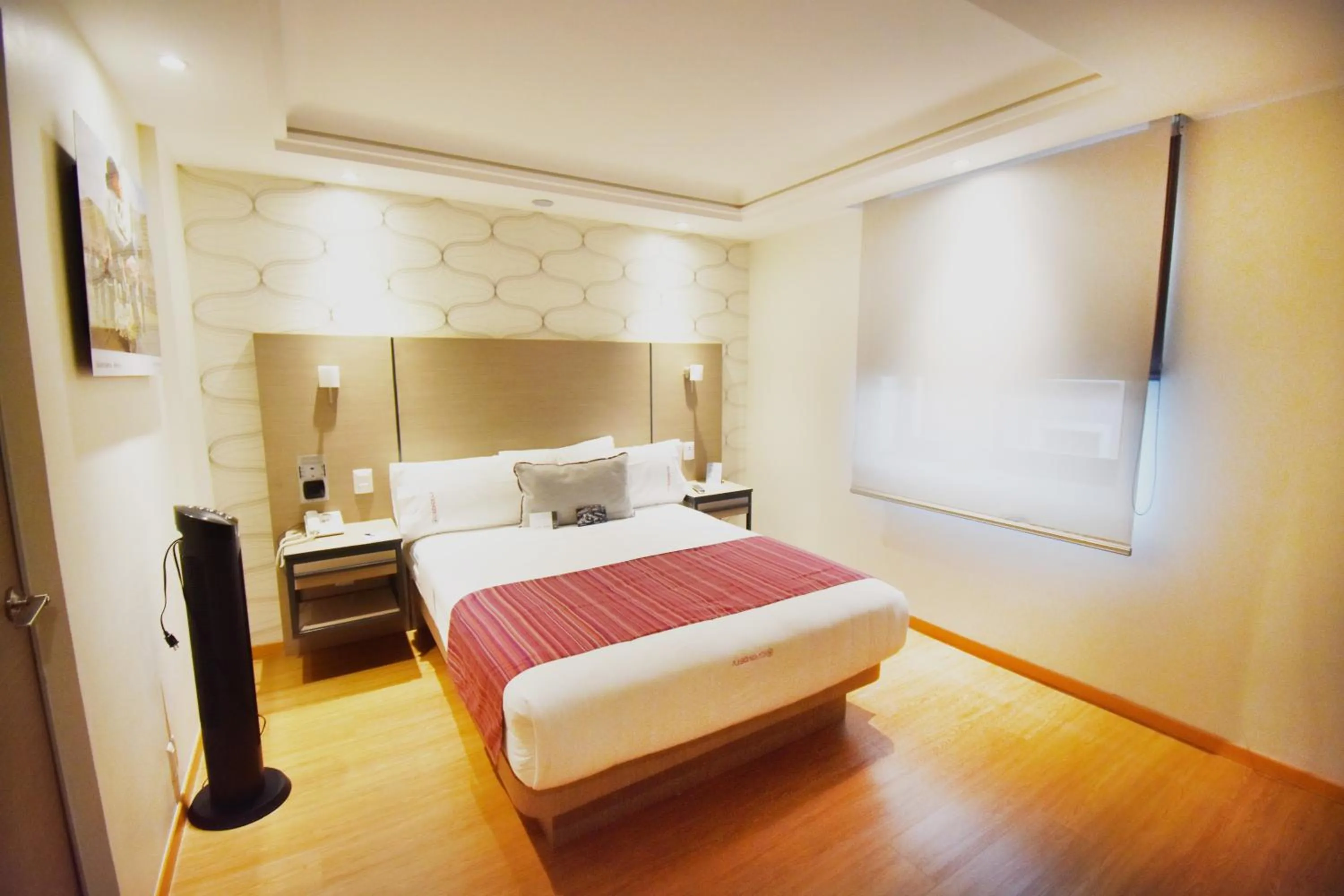 Bed in KALI Ciudadela Mexico City