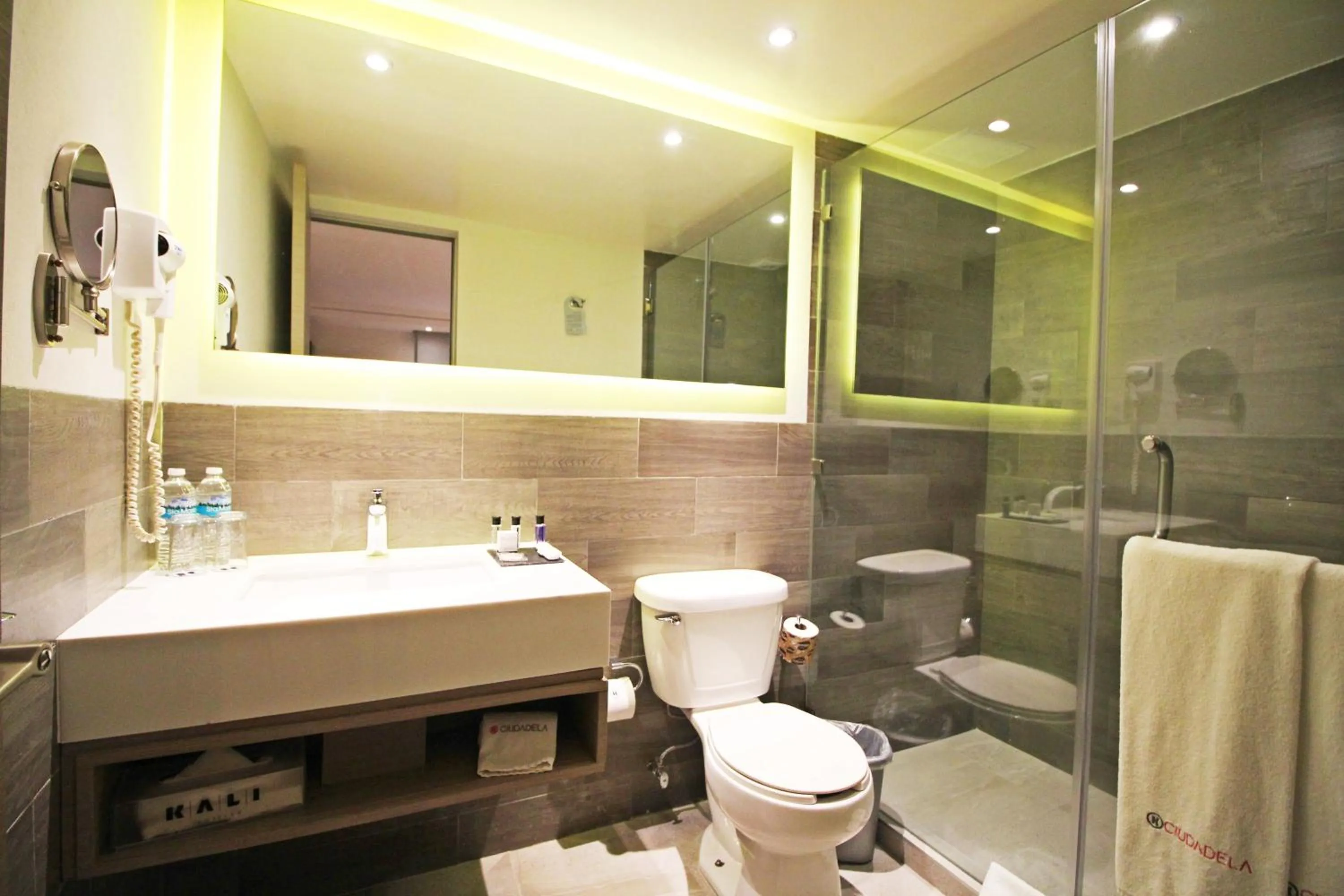 Shower in KALI Ciudadela Mexico City