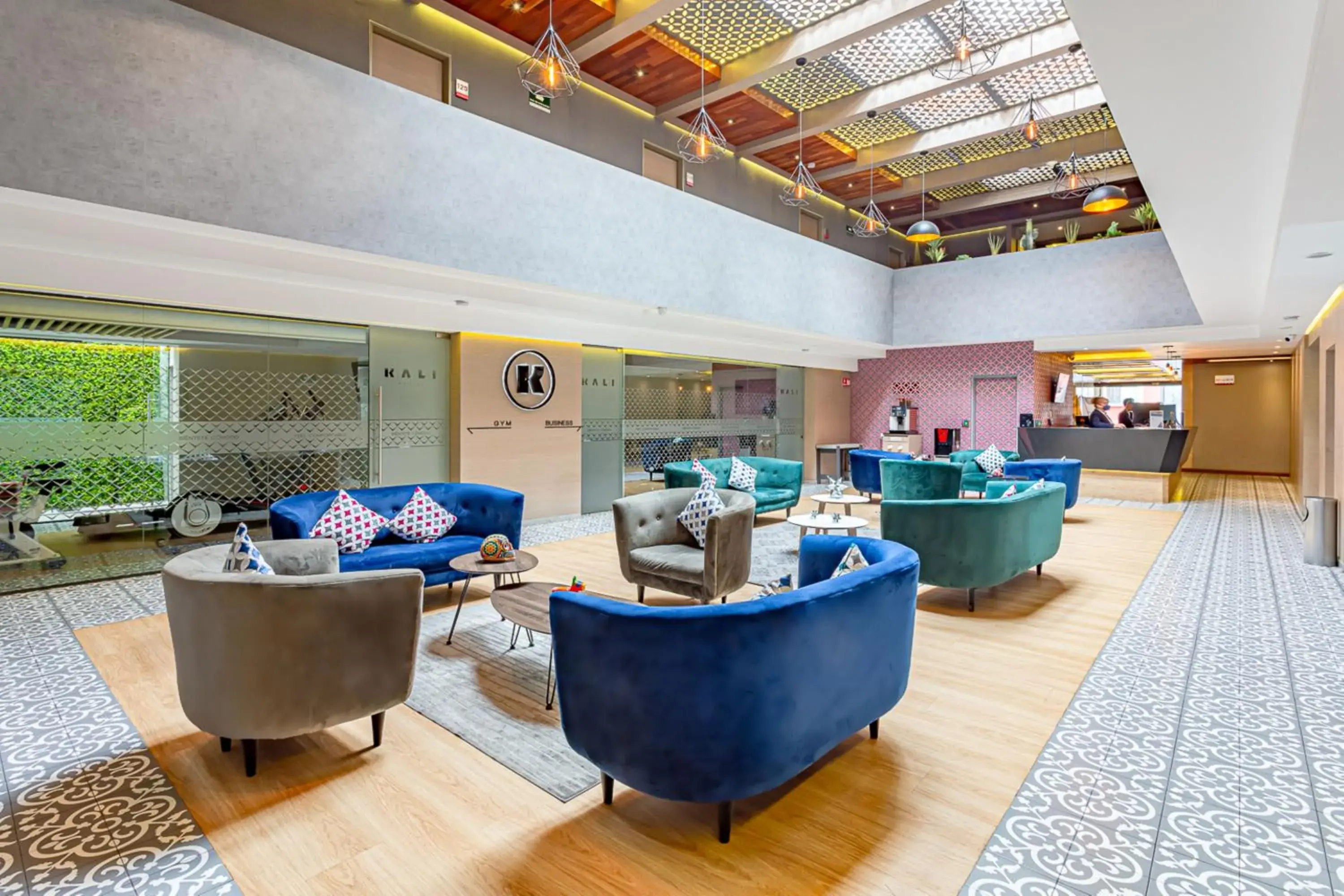 Living room in KALI Ciudadela Mexico City Living room in KALI Ciudadela Mexico City