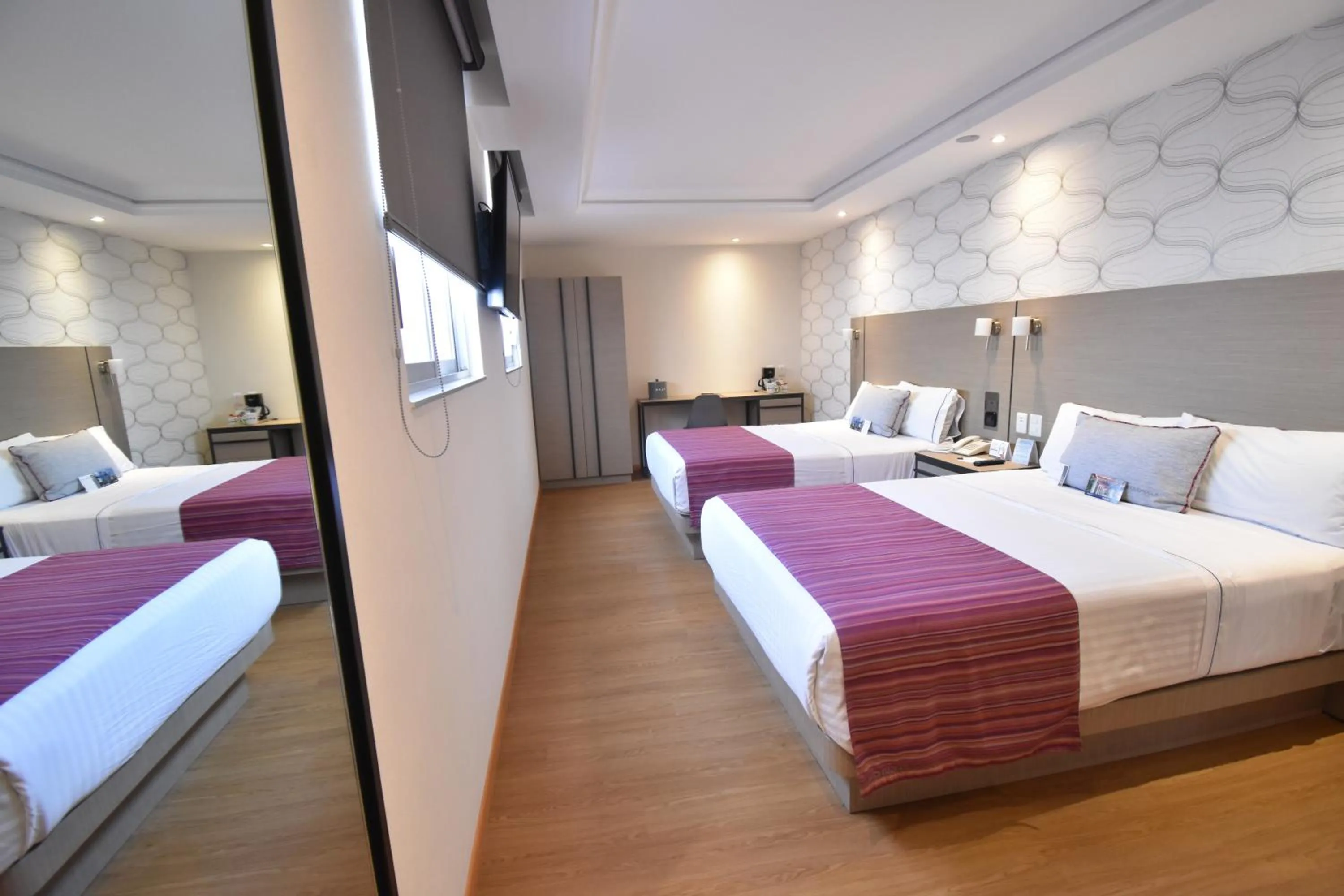 Bed in KALI Ciudadela Mexico City