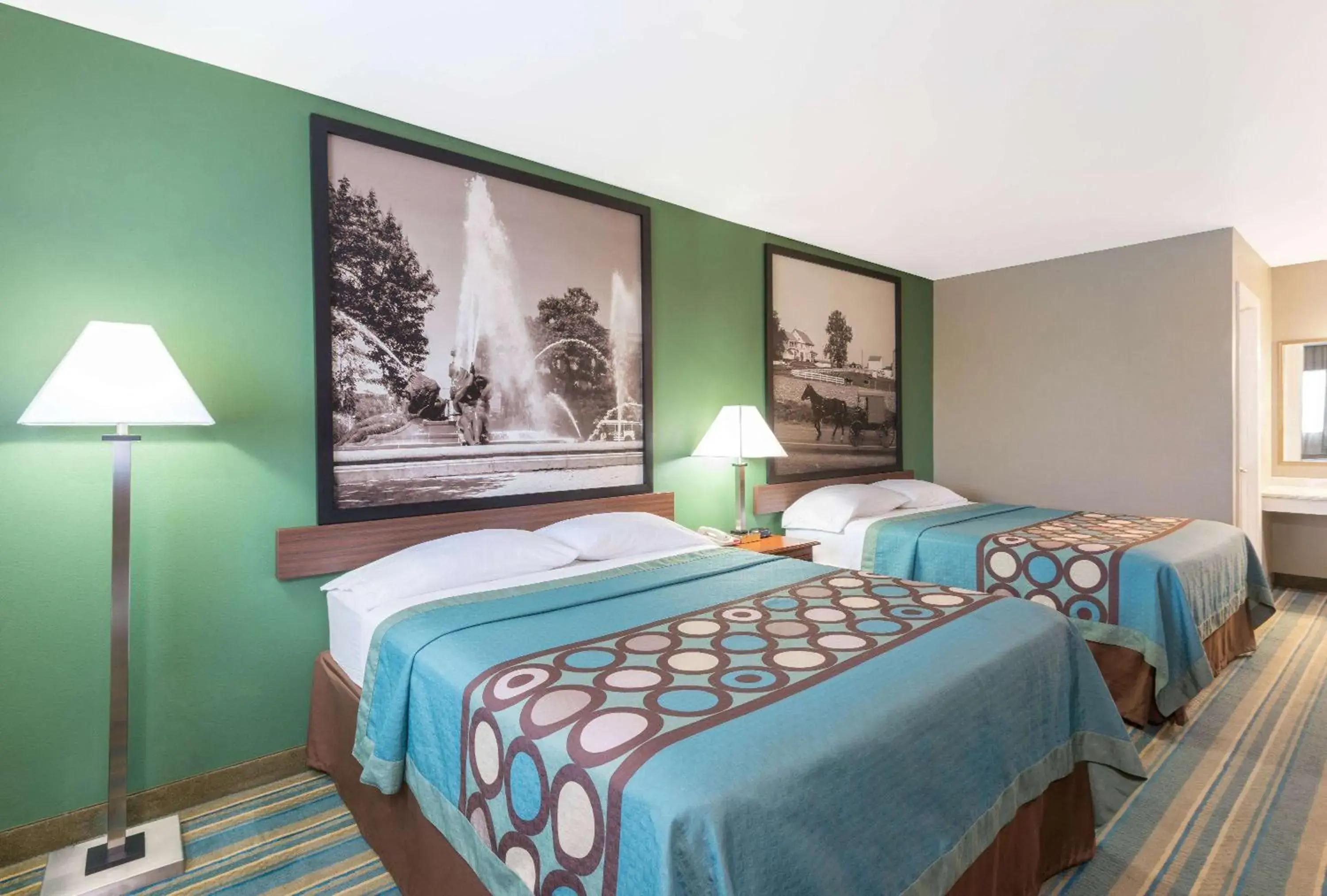 Photo of the whole room, Bed in Super 8 by Wyndham Greencastle Photo of the whole room, Bed in Super 8 by Wyndham Greencastle