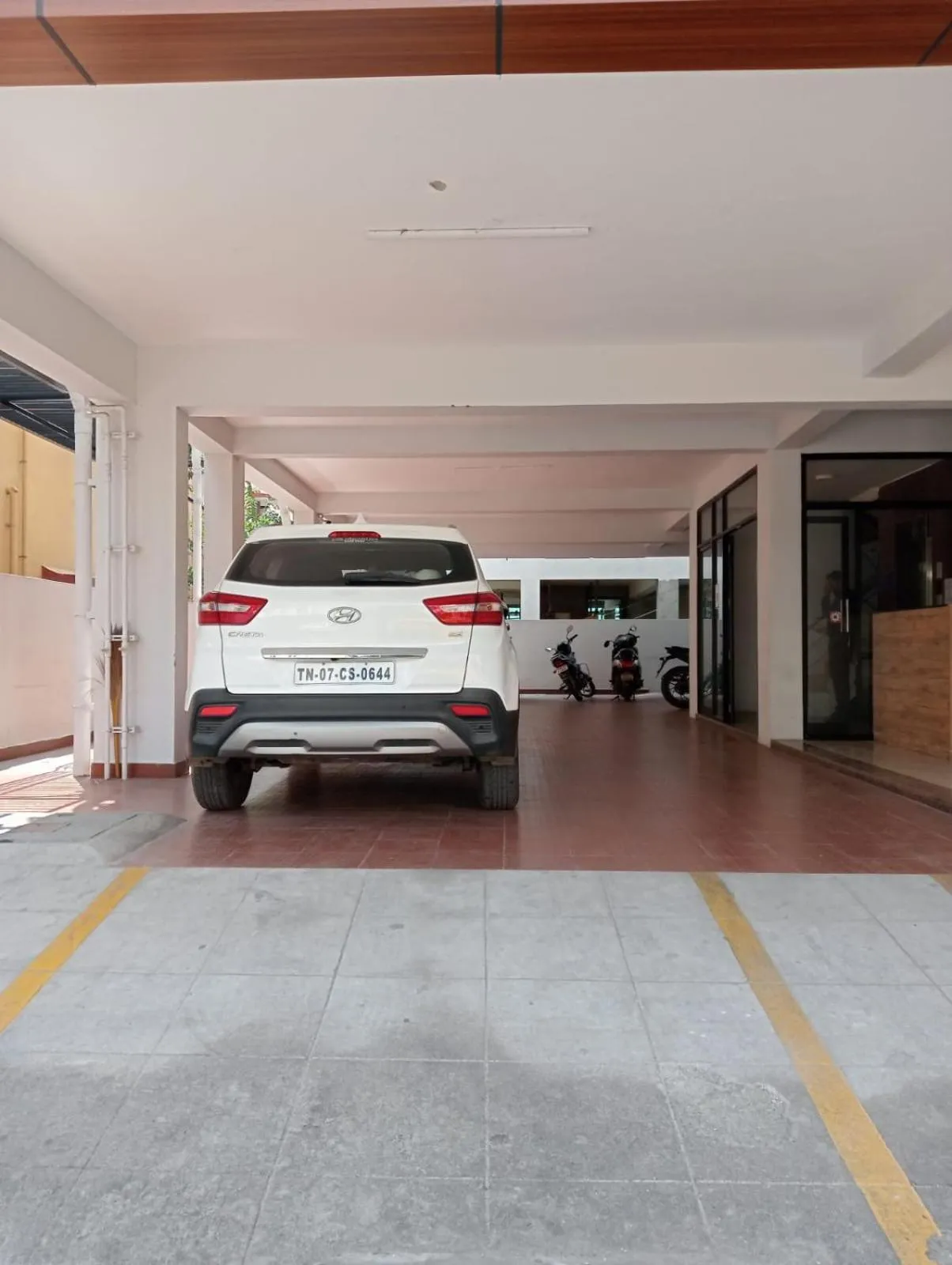 Parking in Season 4 Residences - 1BHK furnished apartments (near Apollo Proton, Tidal park)