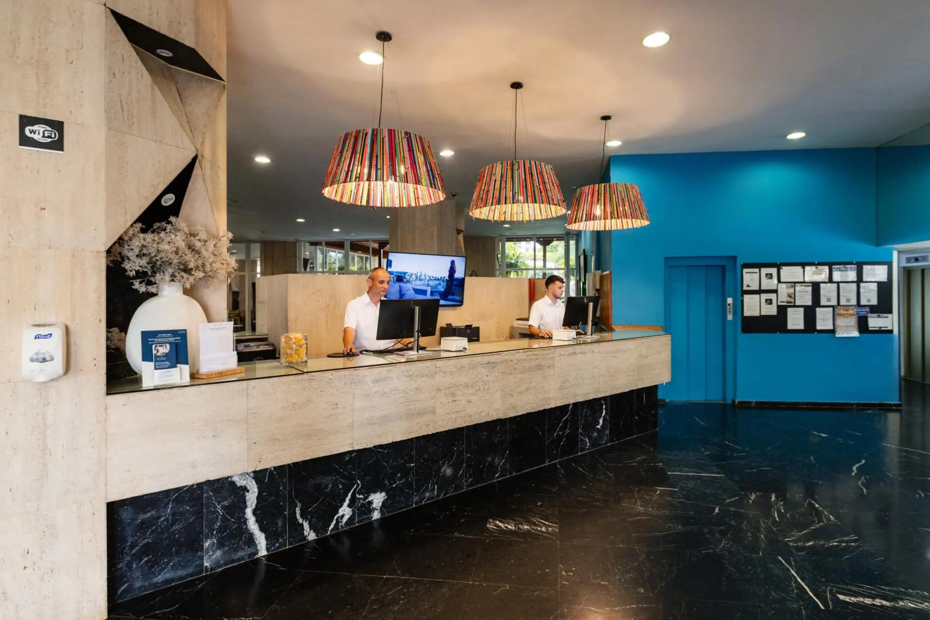 Lobby or reception in Catalonia Las Vegas - Adults Only Lobby or reception in Catalonia Las Vegas - Adults Only