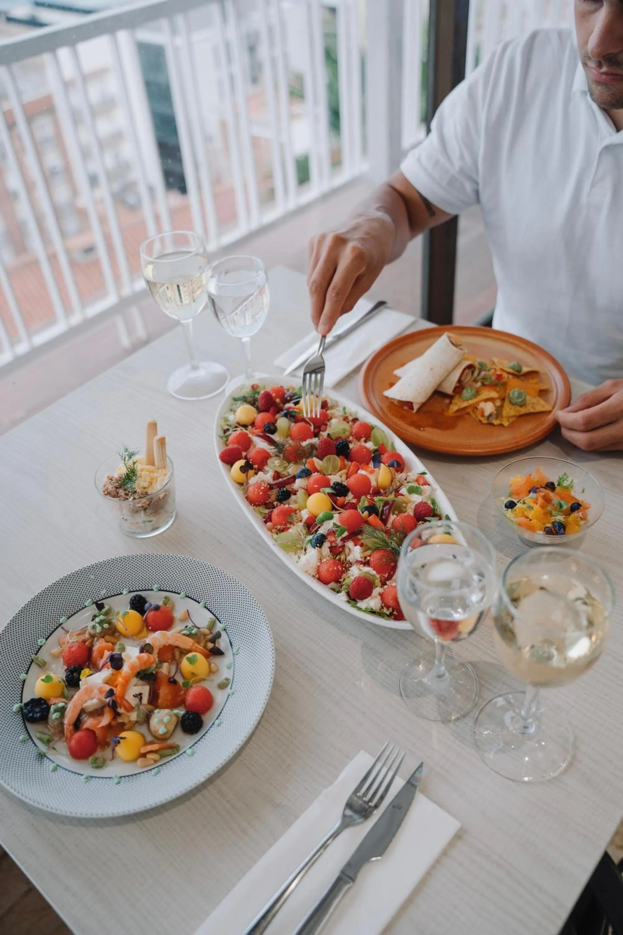 Food in Hotel Roger de Flor by Seleqtta