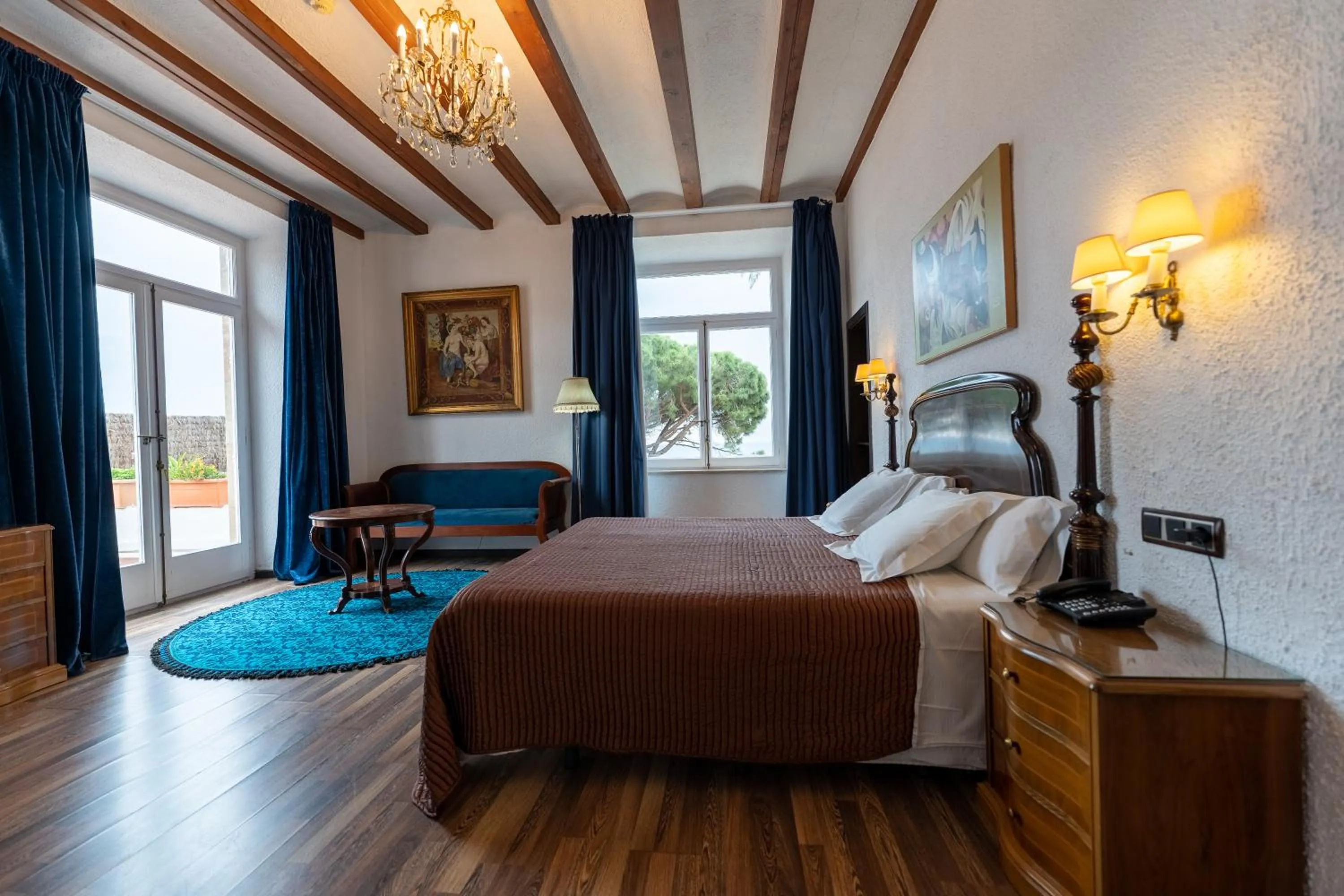 Decorative detail, Bed in Hotel Roger de Flor by Seleqtta