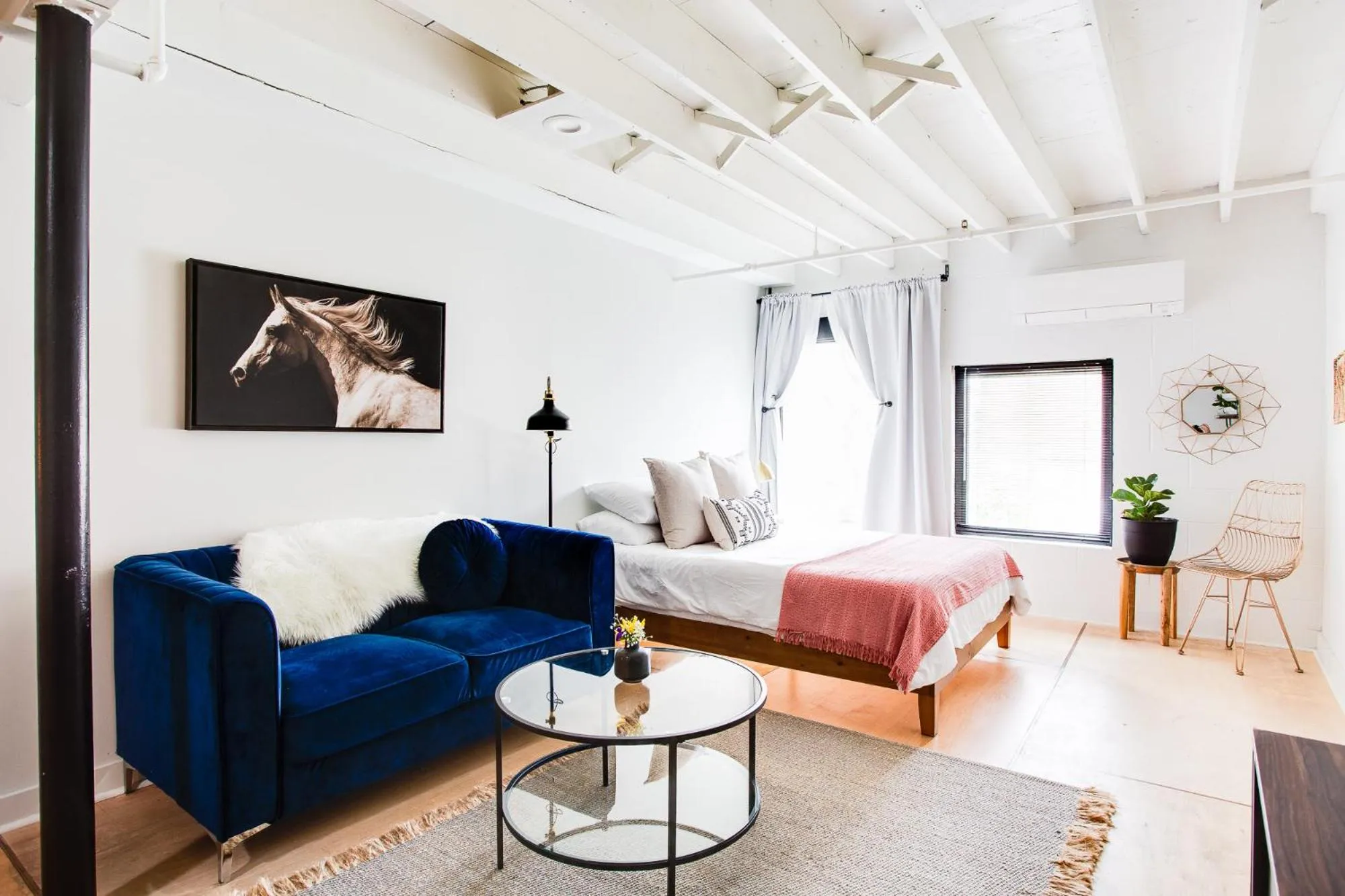 Bed in Stellar Suites