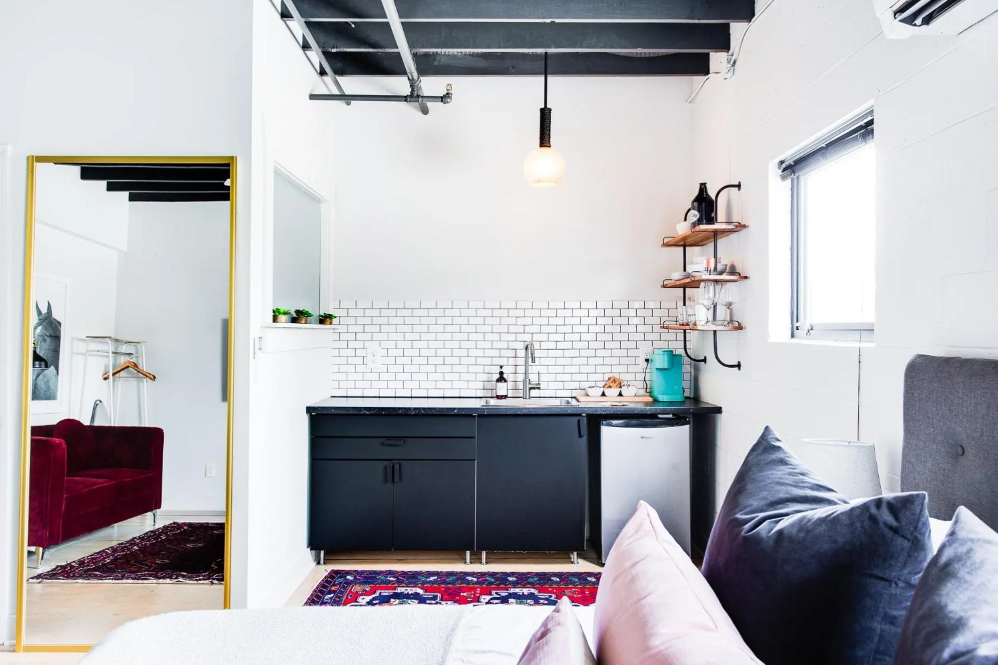 Bed in Stellar Suites