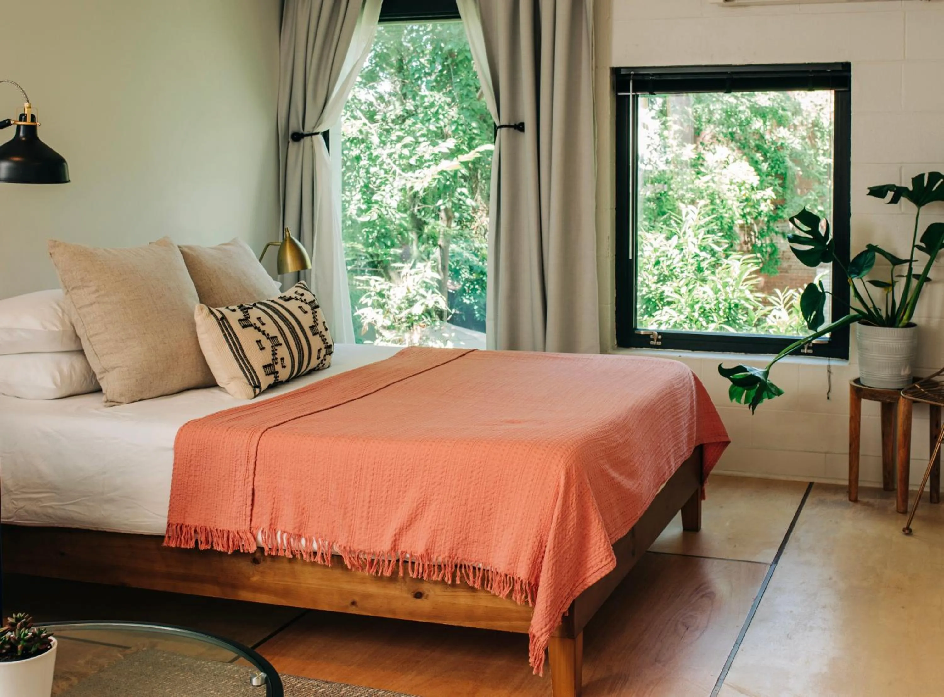 Bed in Stellar Suites