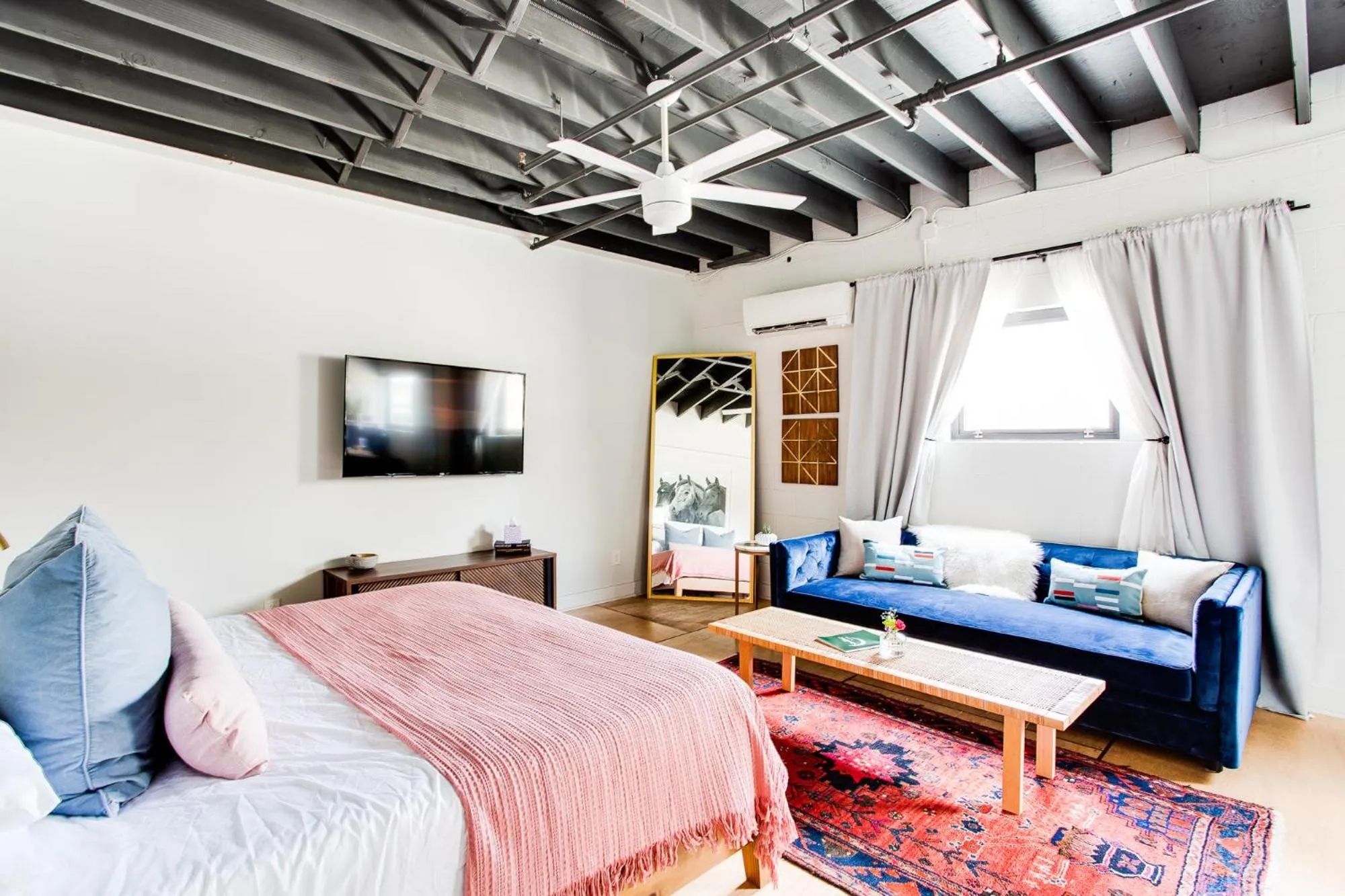 Bed in Stellar Suites