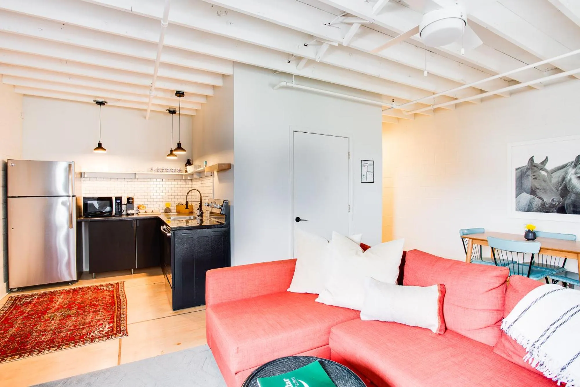 Kitchen or kitchenette in Stellar Suites