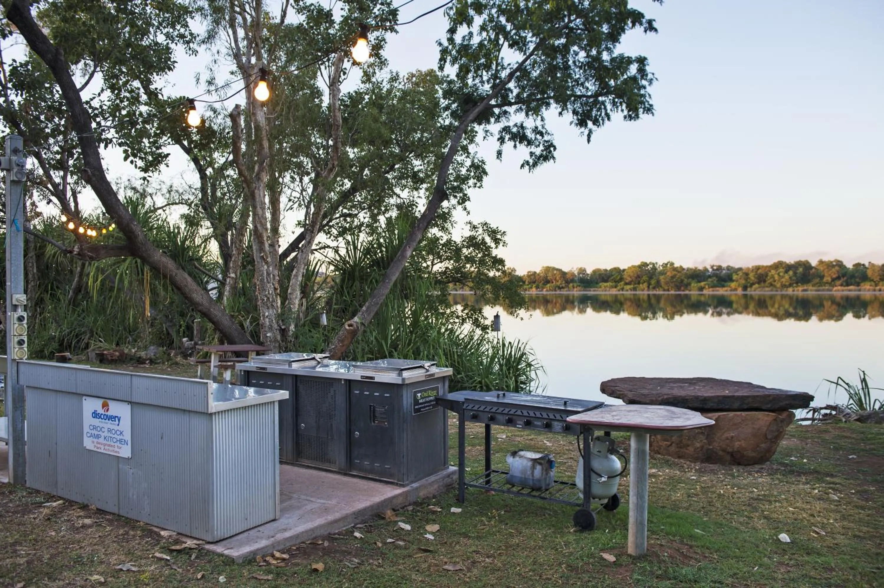 BBQ facilities in Discovery Parks - Lake Kununurra