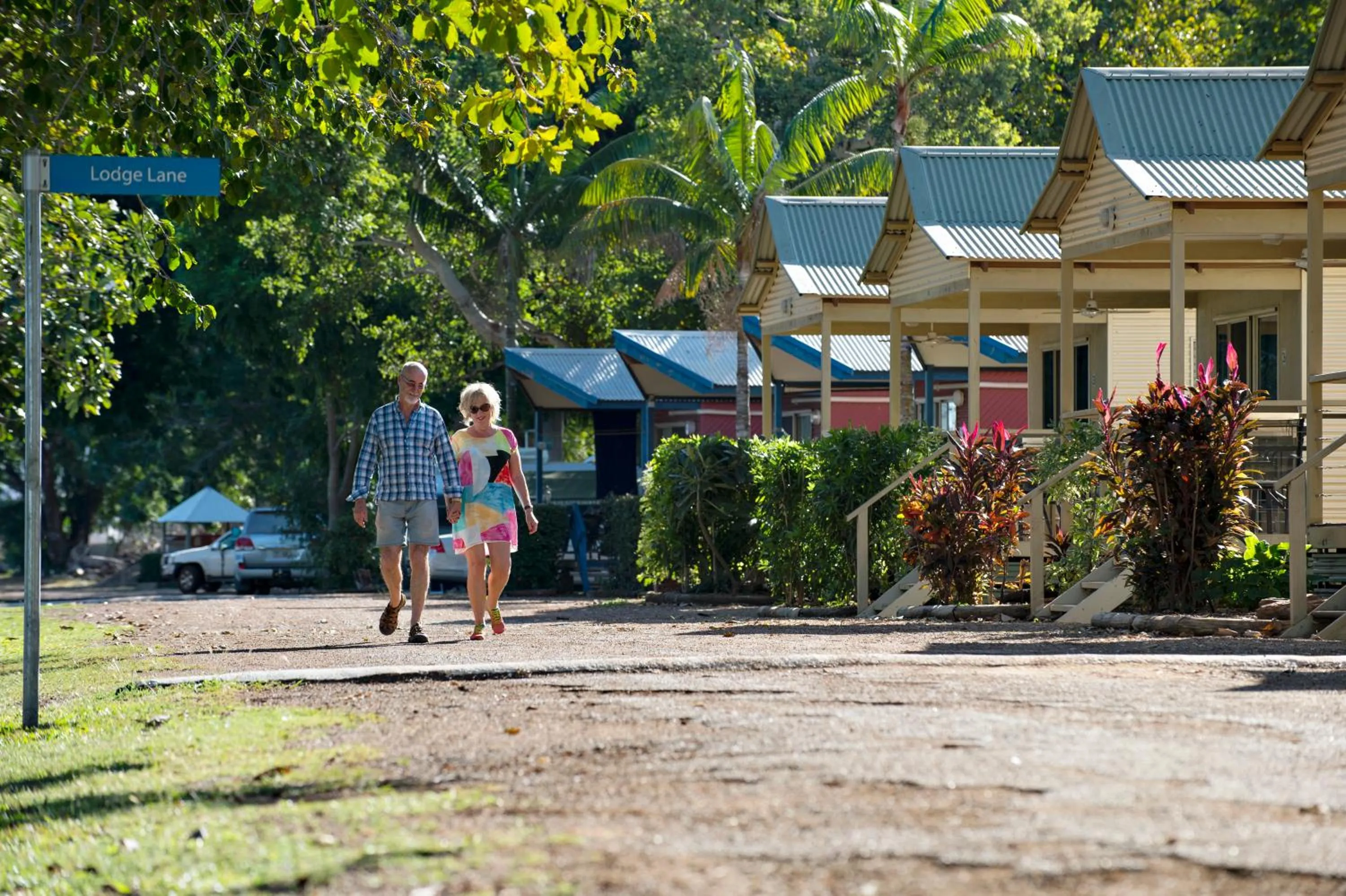 Garden in Discovery Parks - Lake Kununurra