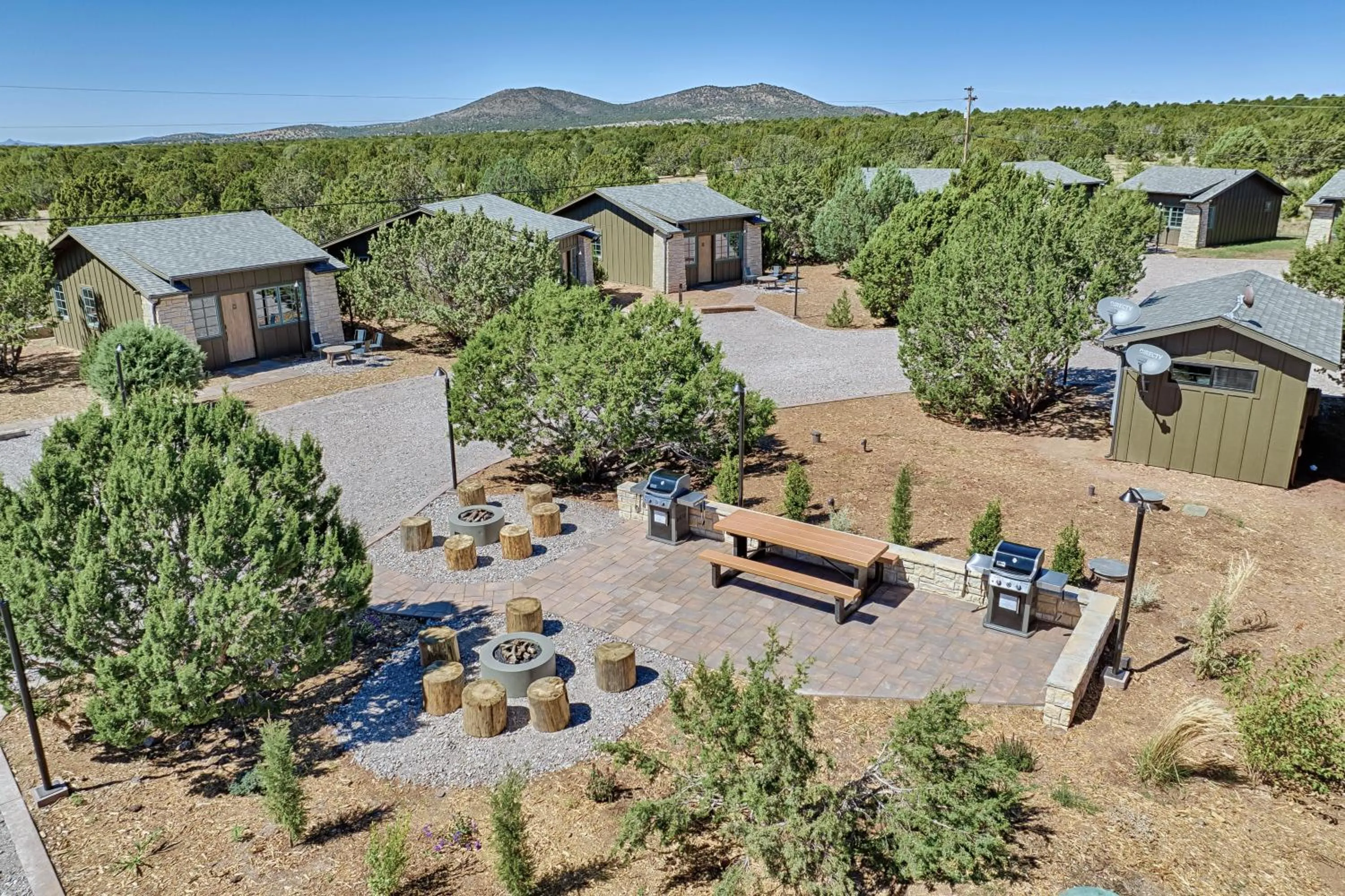Bird's eye view in Inn History Grand Canyon Cabin