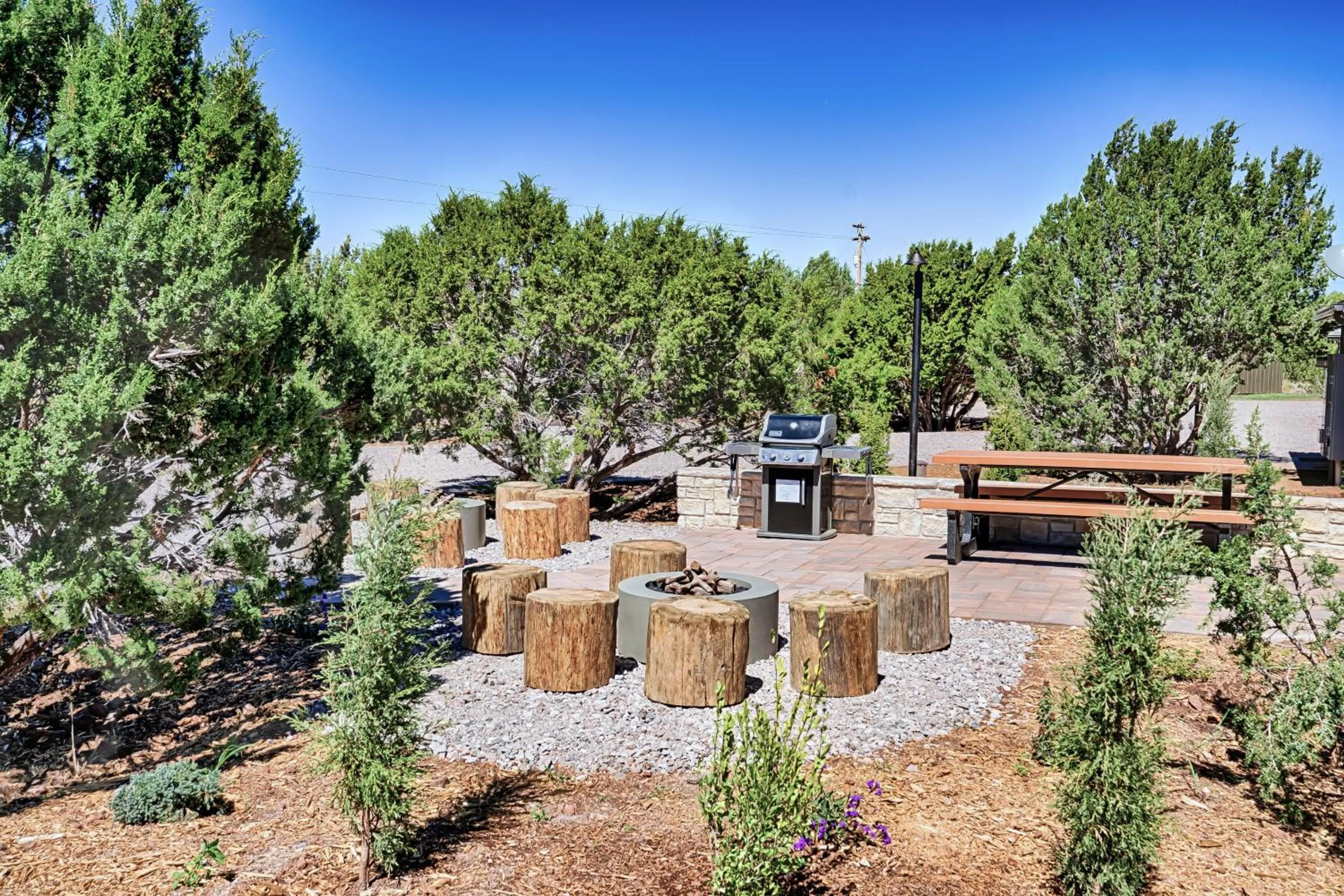 BBQ facilities in Inn History Grand Canyon Cabin