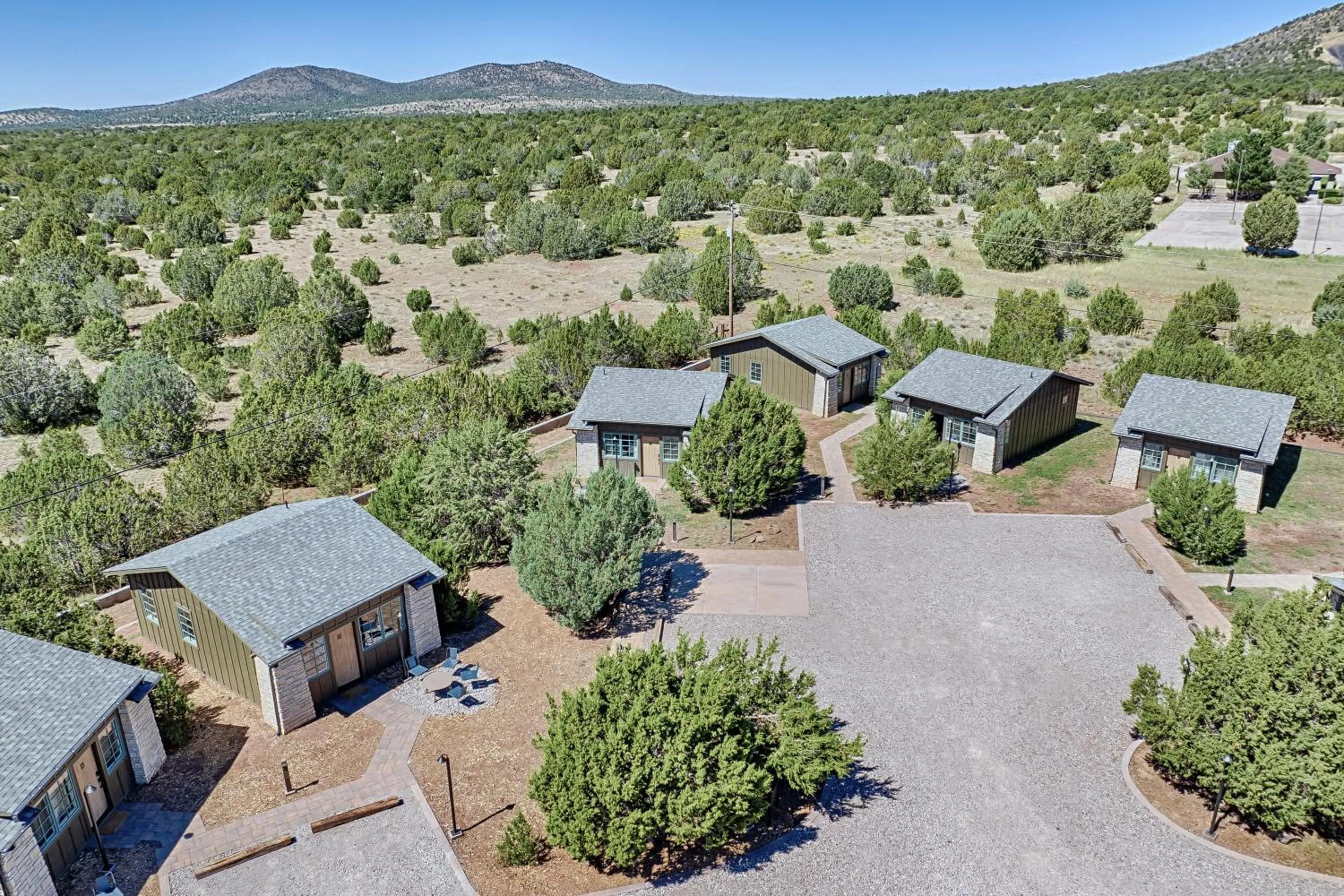 Bird's eye view in Inn History Grand Canyon Cabin